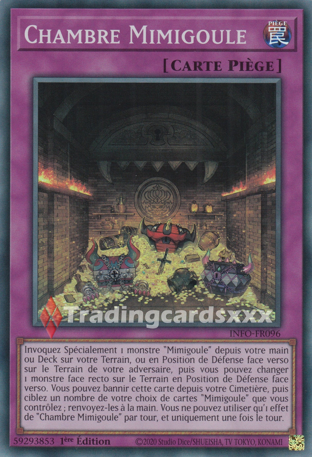 Yu-Gi-Oh! Chambre Mimigoule : SR INFO-FR096