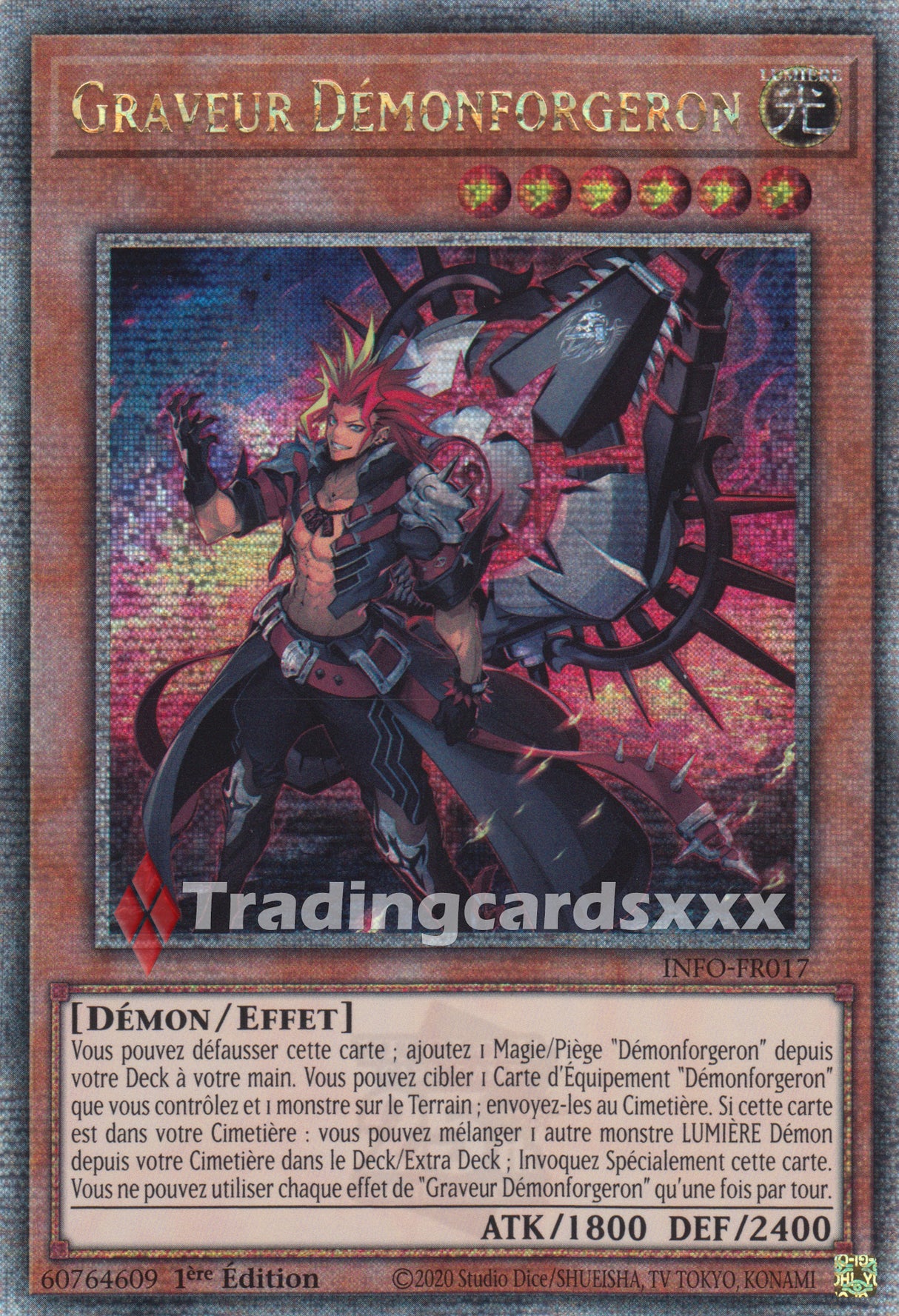 Yu-Gi-Oh! Graveur Démonforgeron : QCSE INFO-FR017