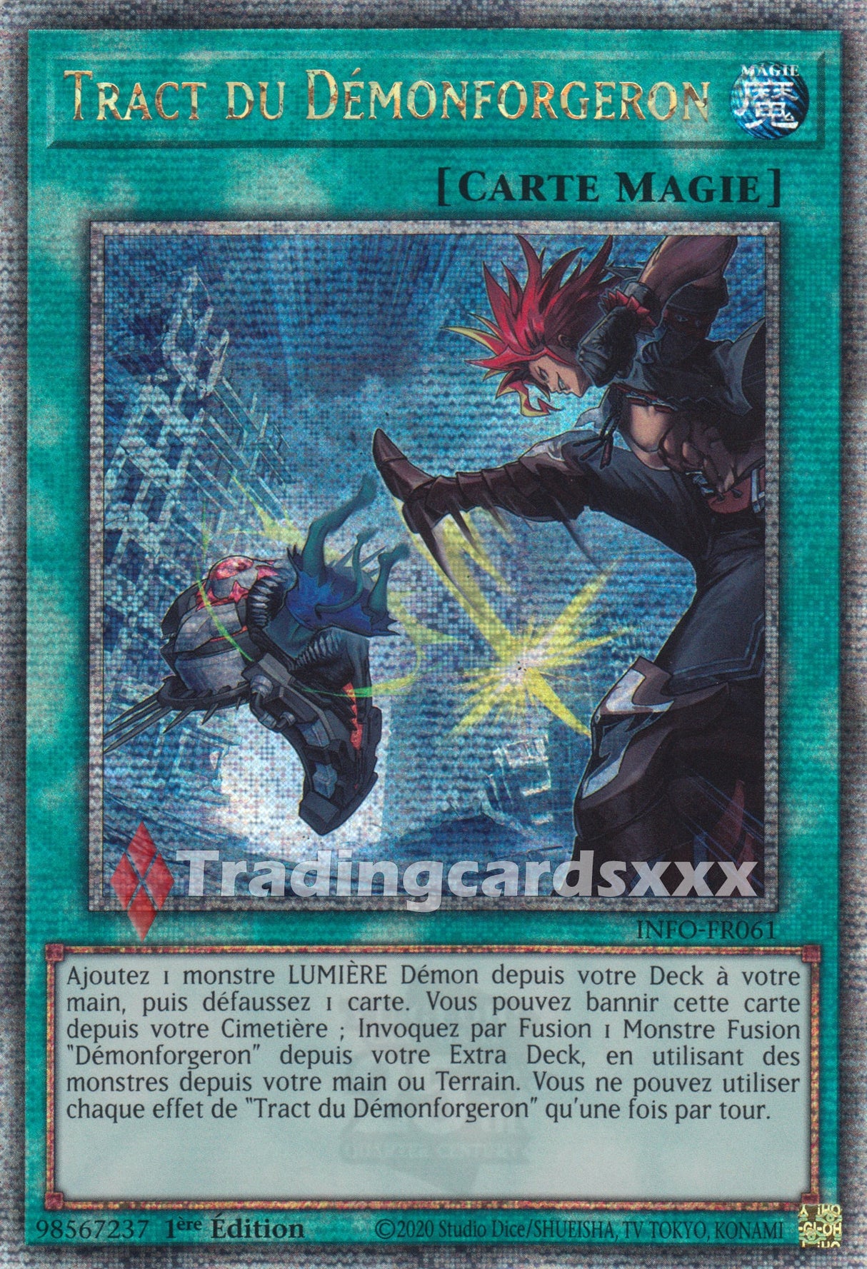 Yu-Gi-Oh! Tract du Démonforgeron : QCSE INFO-FR061