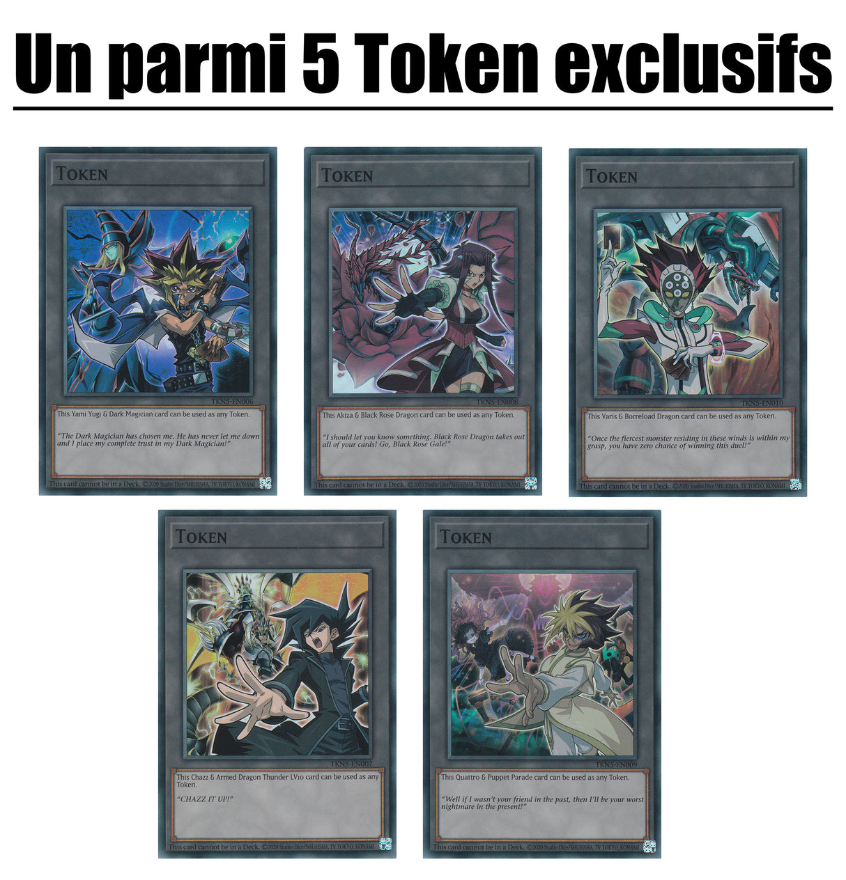 Yu-Gi-Oh! Pack de 3 boosters : L'Infini Interdit