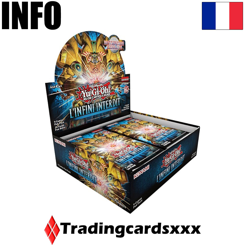 Yu-Gi-Oh! Display / Boite de 24 boosters : L'Infini Interdit