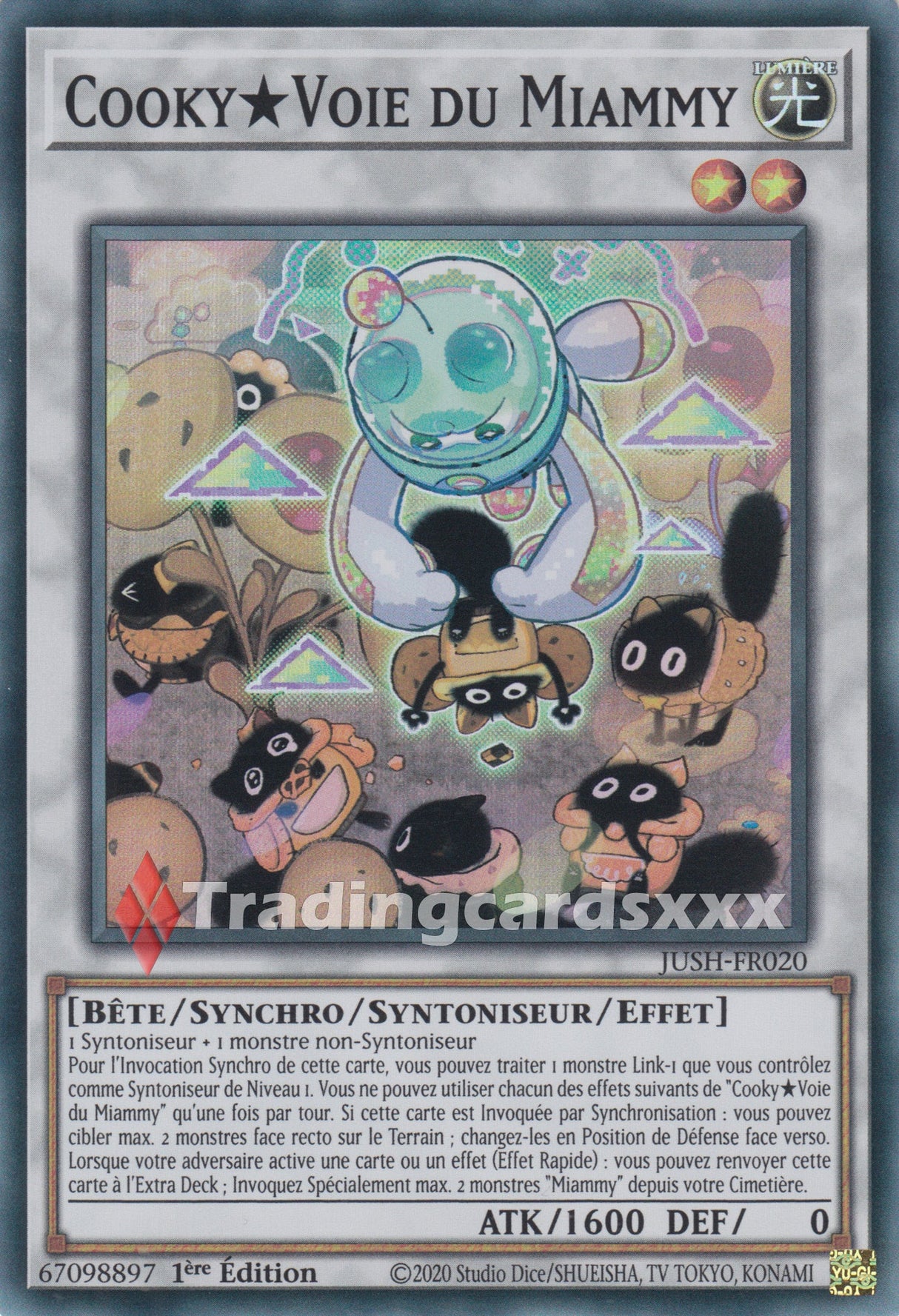 Yu-Gi-Oh! Cooky★Voie du Miammy : SR JUSH-FR020