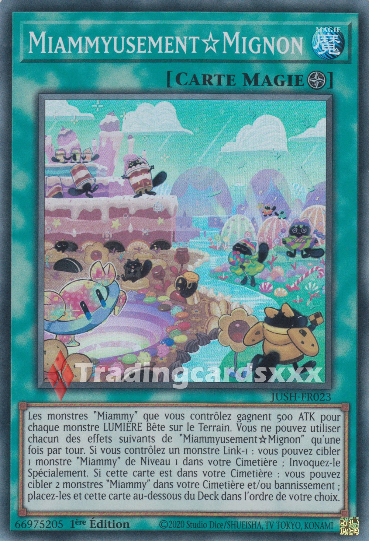 Yu-Gi-Oh! Miammyusement☆Mignon : SR JUSH-FR023