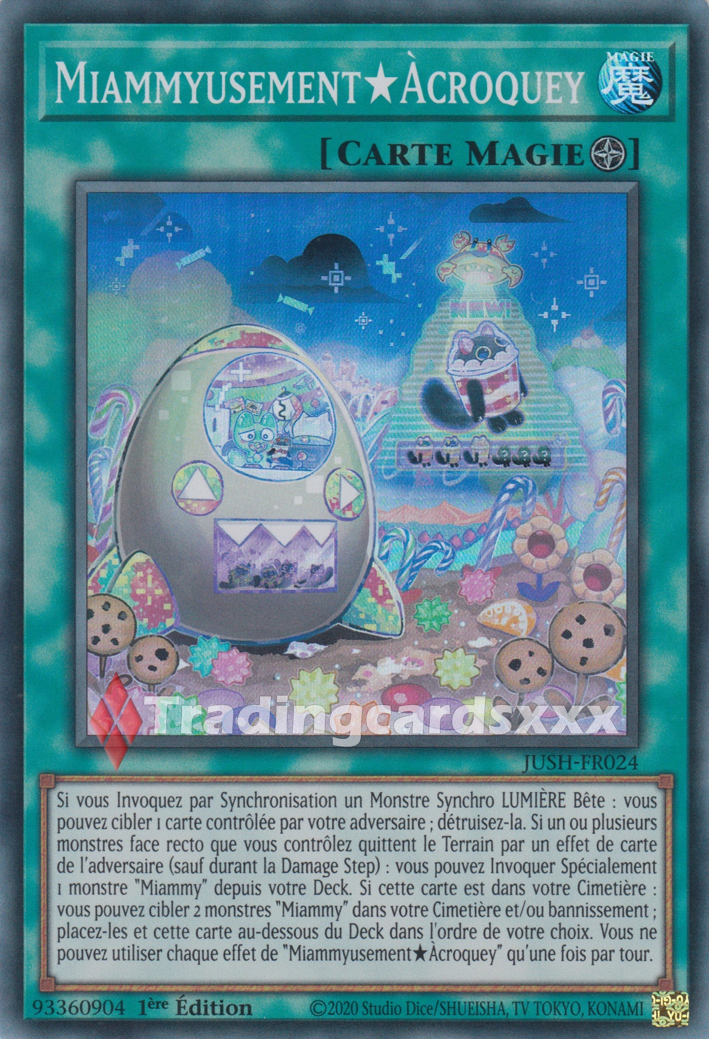 Yu-Gi-Oh! Miammyusement★Àcroquey : SR JUSH-FR024