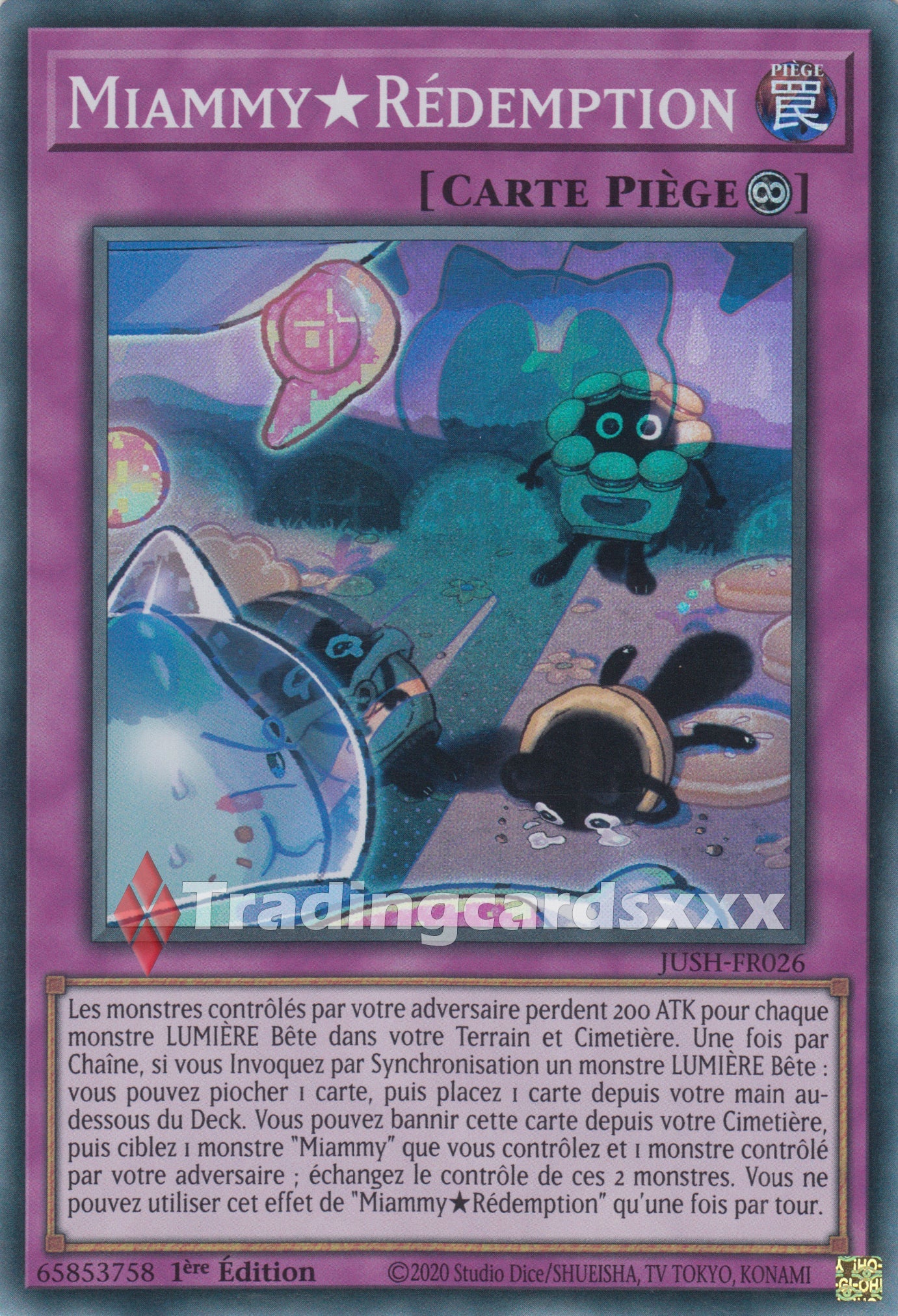 Yu-Gi-Oh! Miammy★Rédemption : SR JUSH-FR026