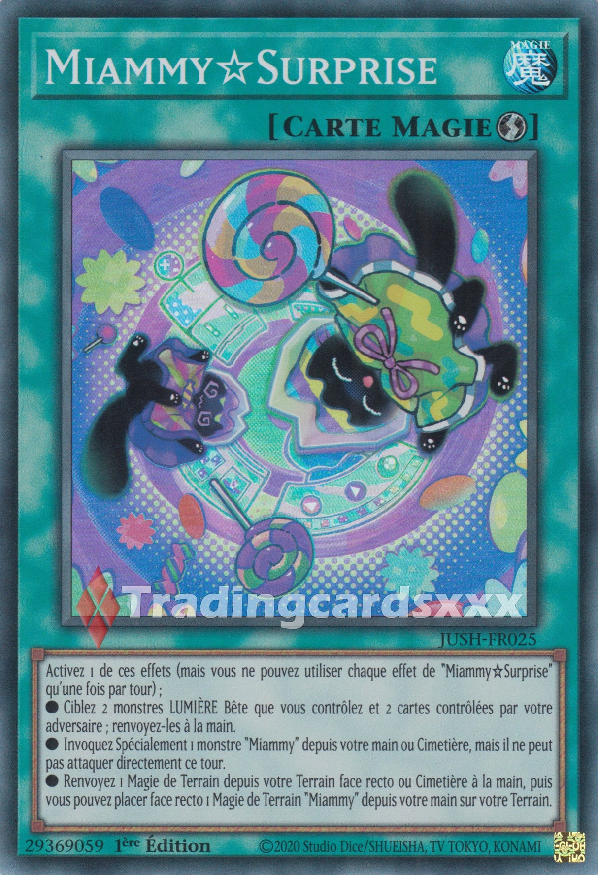 Yu-Gi-Oh! Miammy☆Surprise : SR JUSH-FR025