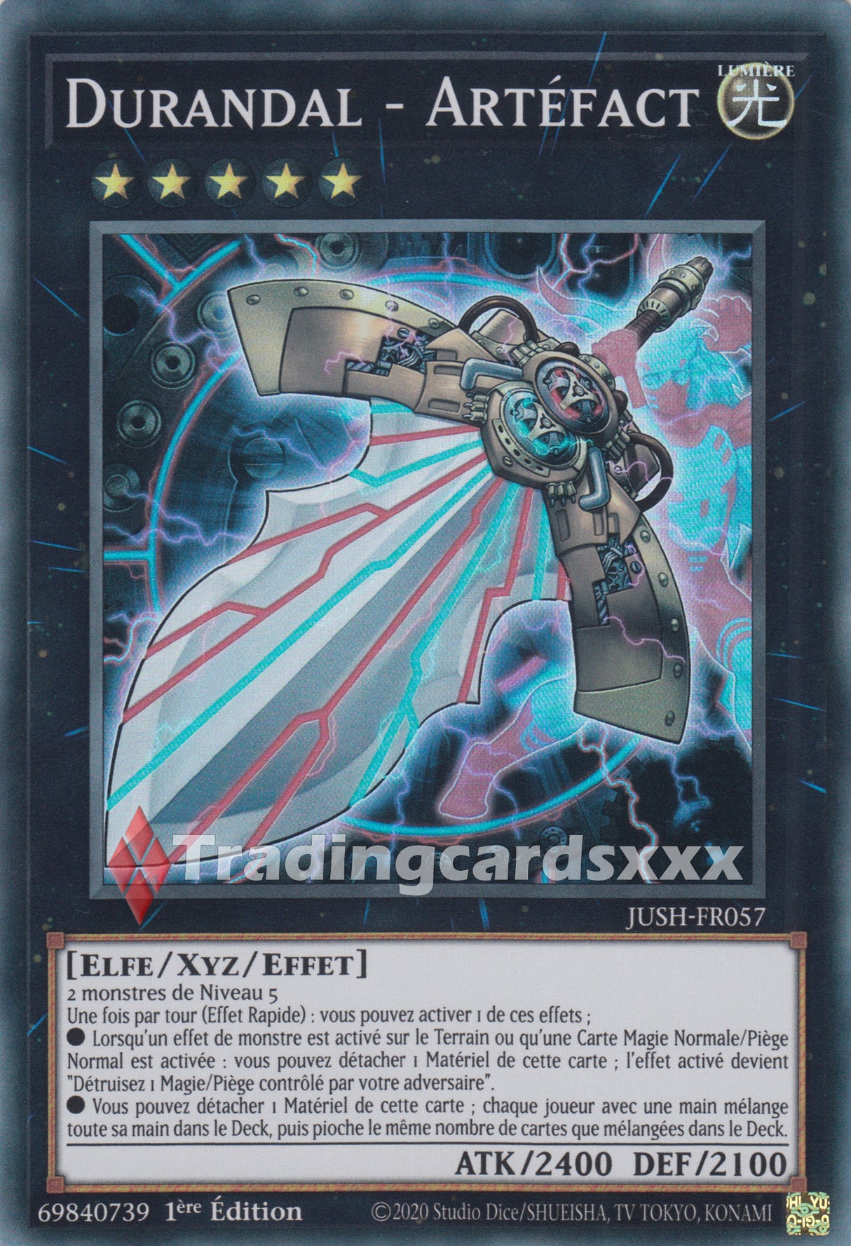 Yu-Gi-Oh! Durandal - Artéfact : SR JUSH-FR057