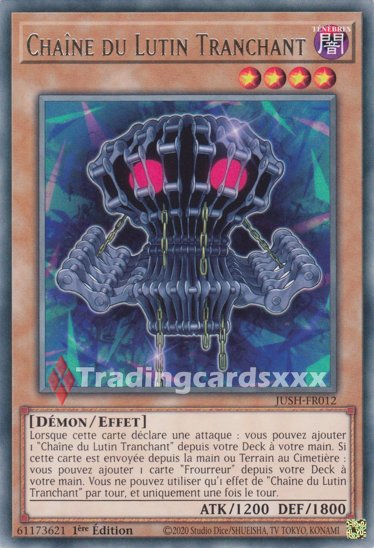 Yu-Gi-Oh! Chaîne du Lutin Tranchant : R JUSH-FR012
