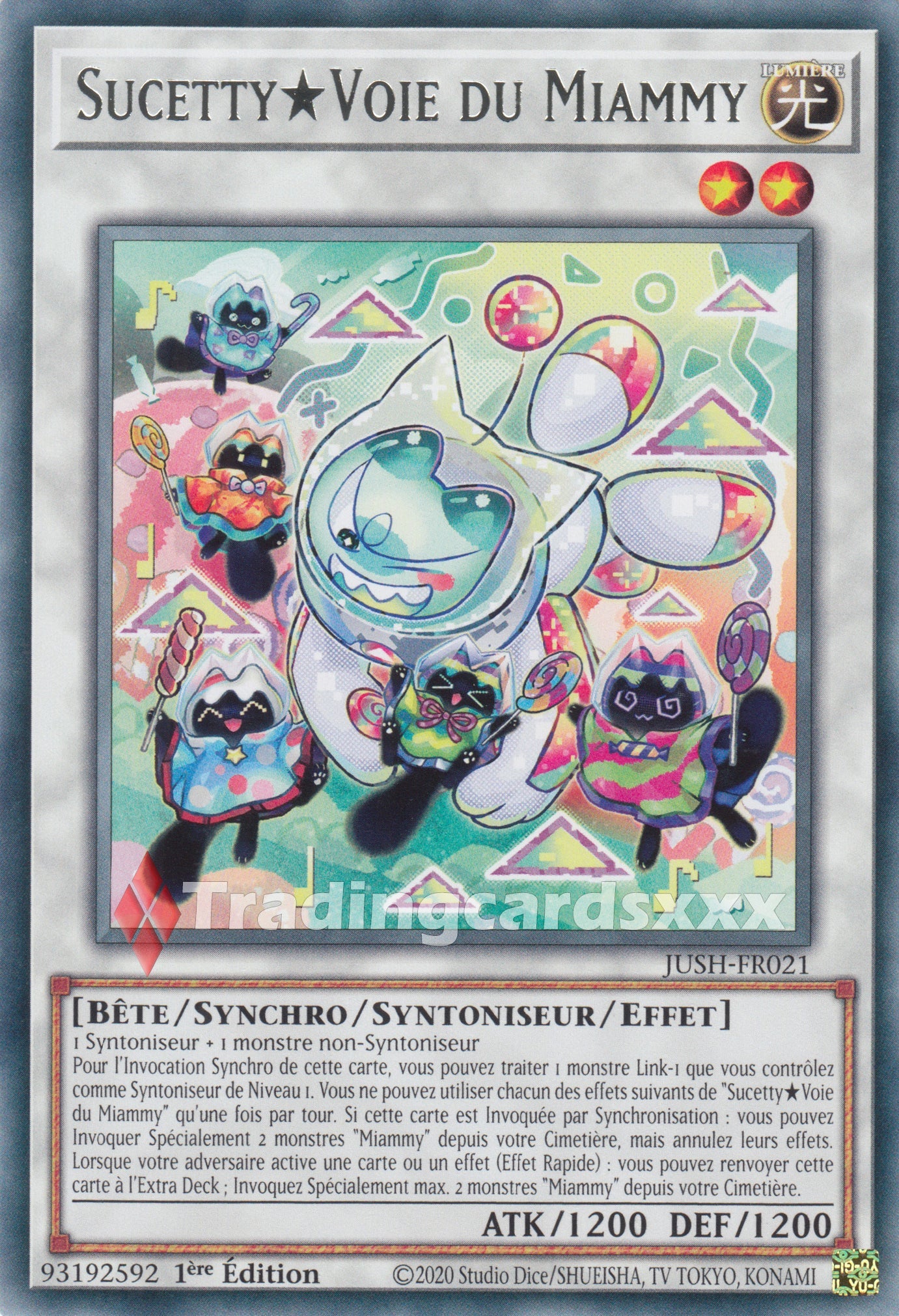 Yu-Gi-Oh! Sucetty★Voie du Miammy : R JUSH-FR021