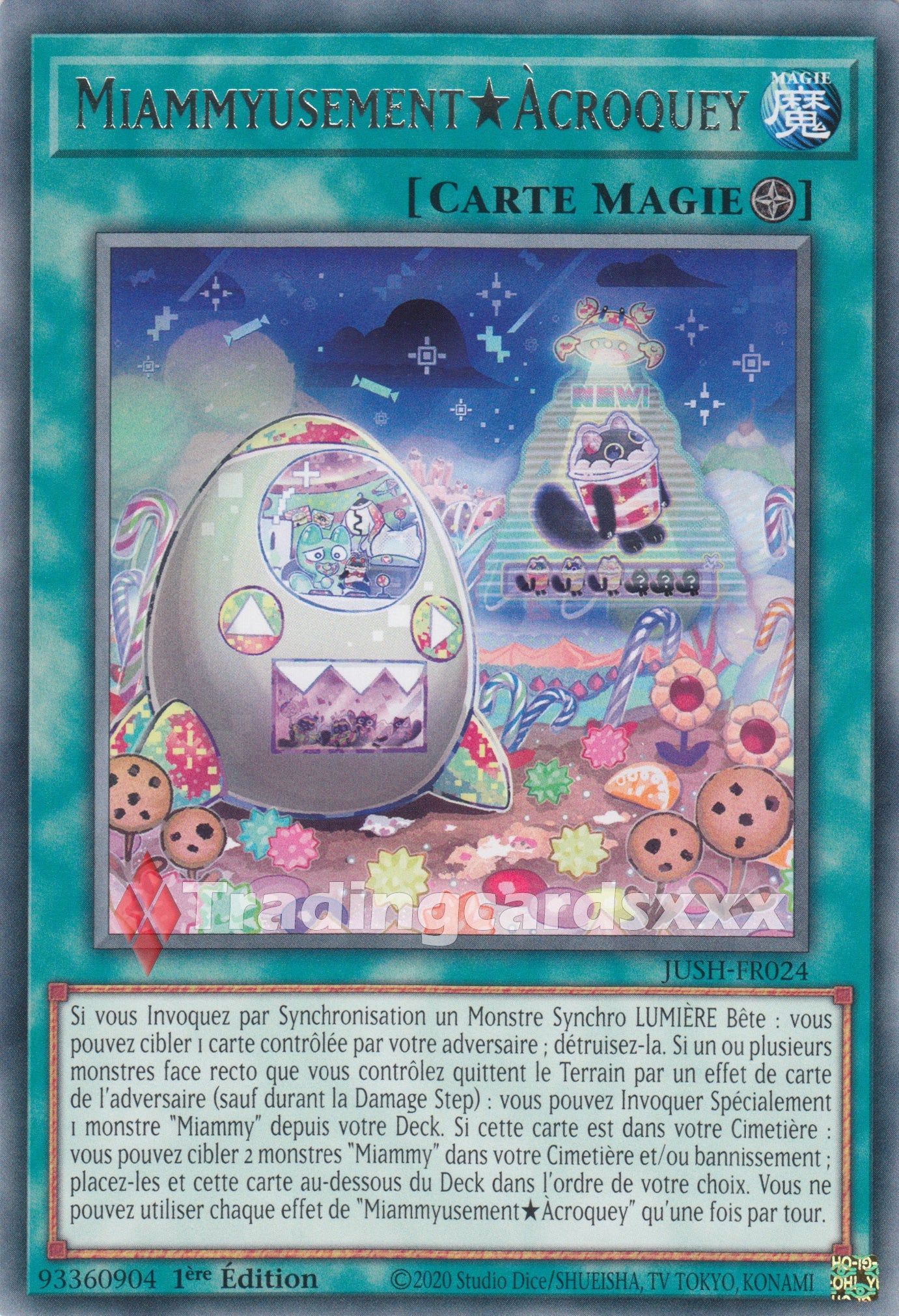 Yu-Gi-Oh! Miammyusement★Àcroquey : R JUSH-FR024