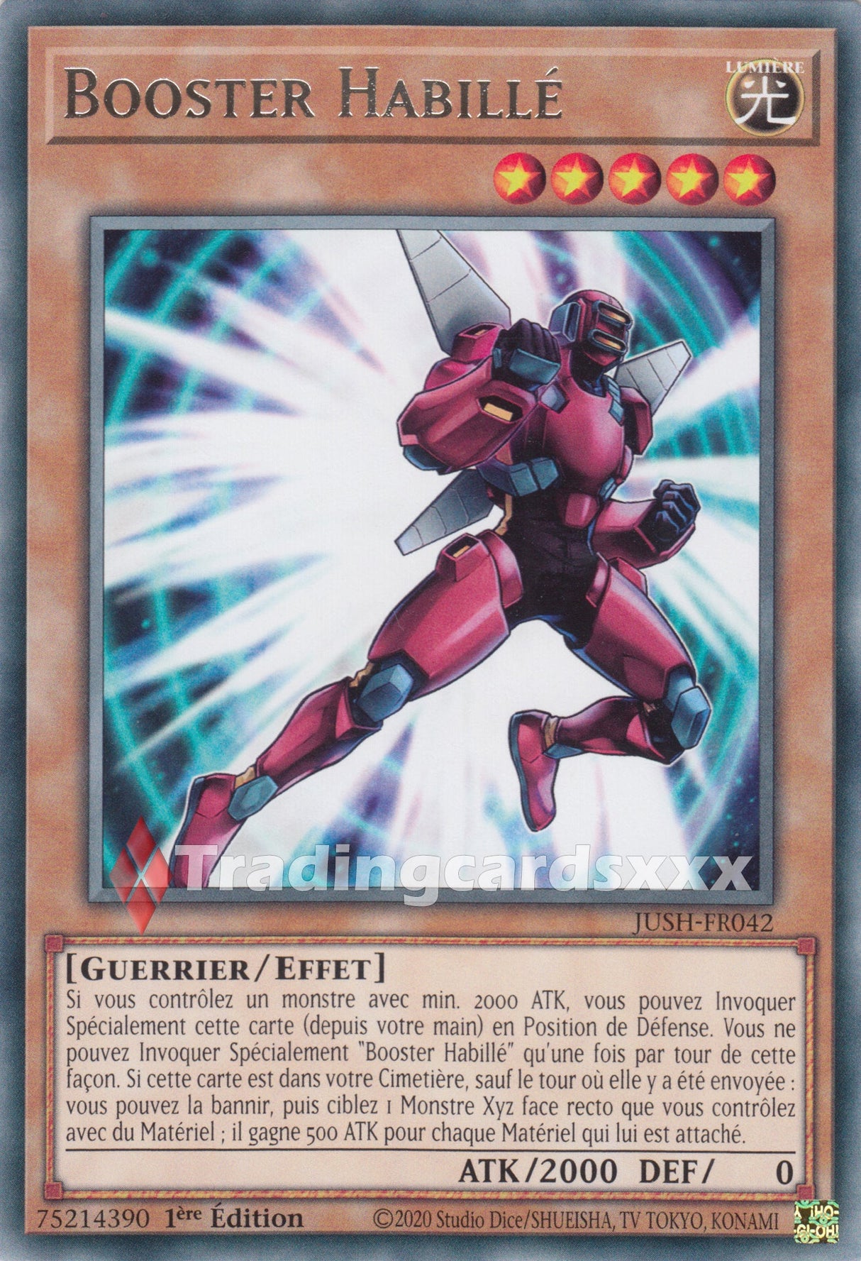 Yu-Gi-Oh! Booster Habillé : R JUSH-FR042