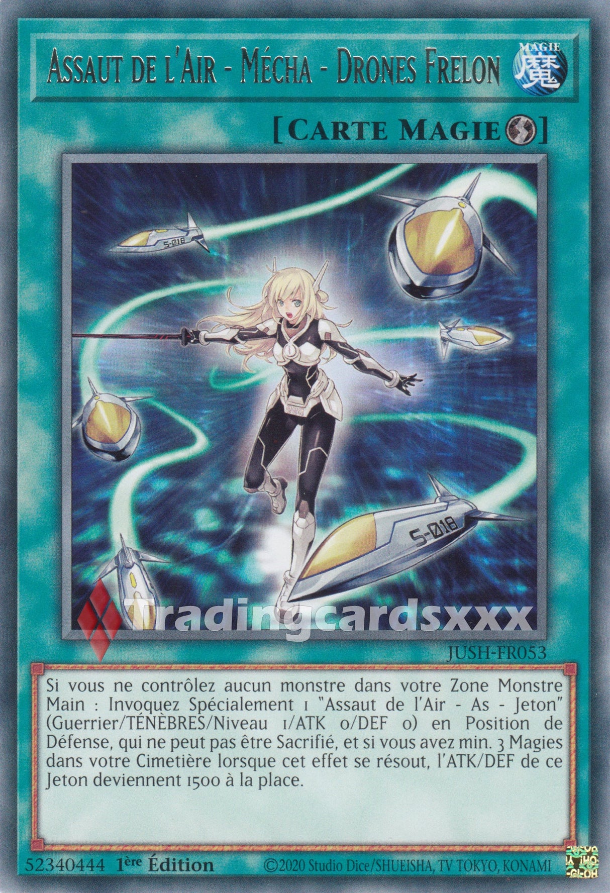 Yu-Gi-Oh! Assaut de l'Air - Mécha - Drones Frelon : R JUSH-FR053