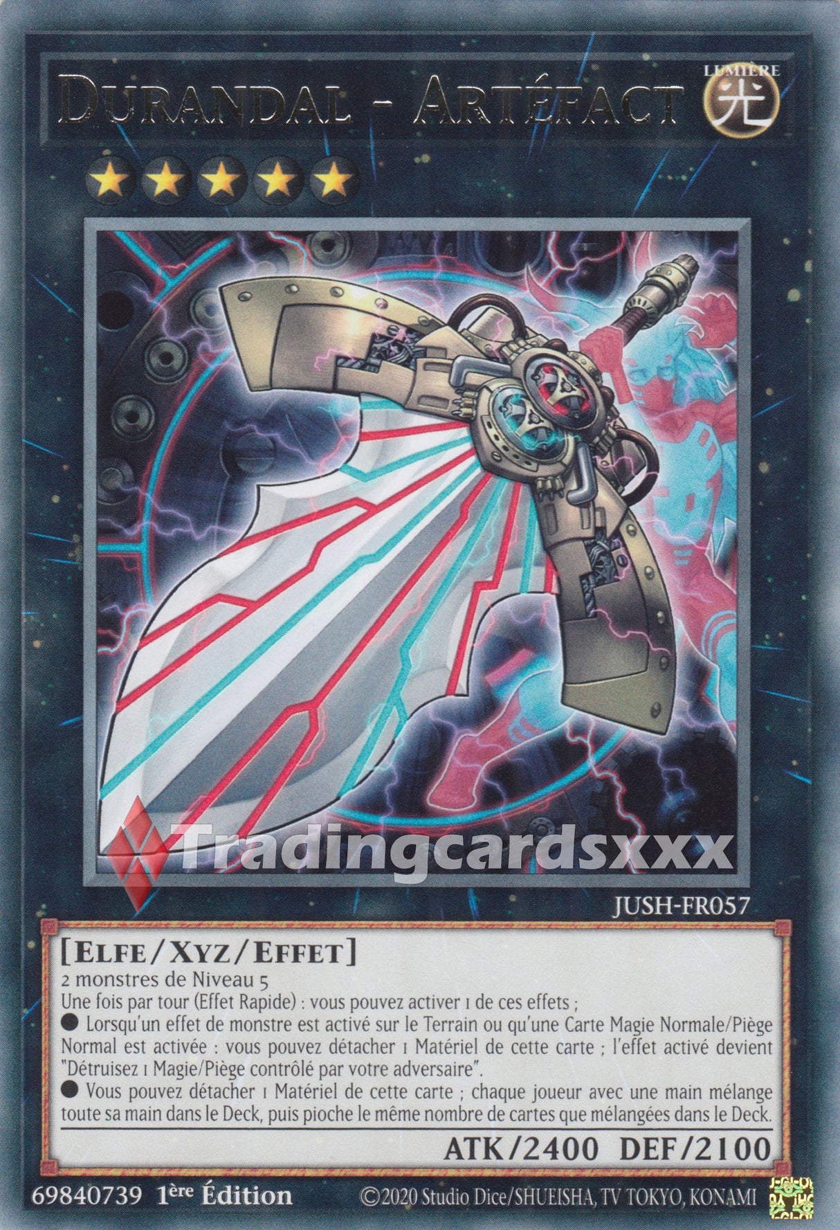 Yu-Gi-Oh! Durandal - Artéfact : R JUSH-FR057
