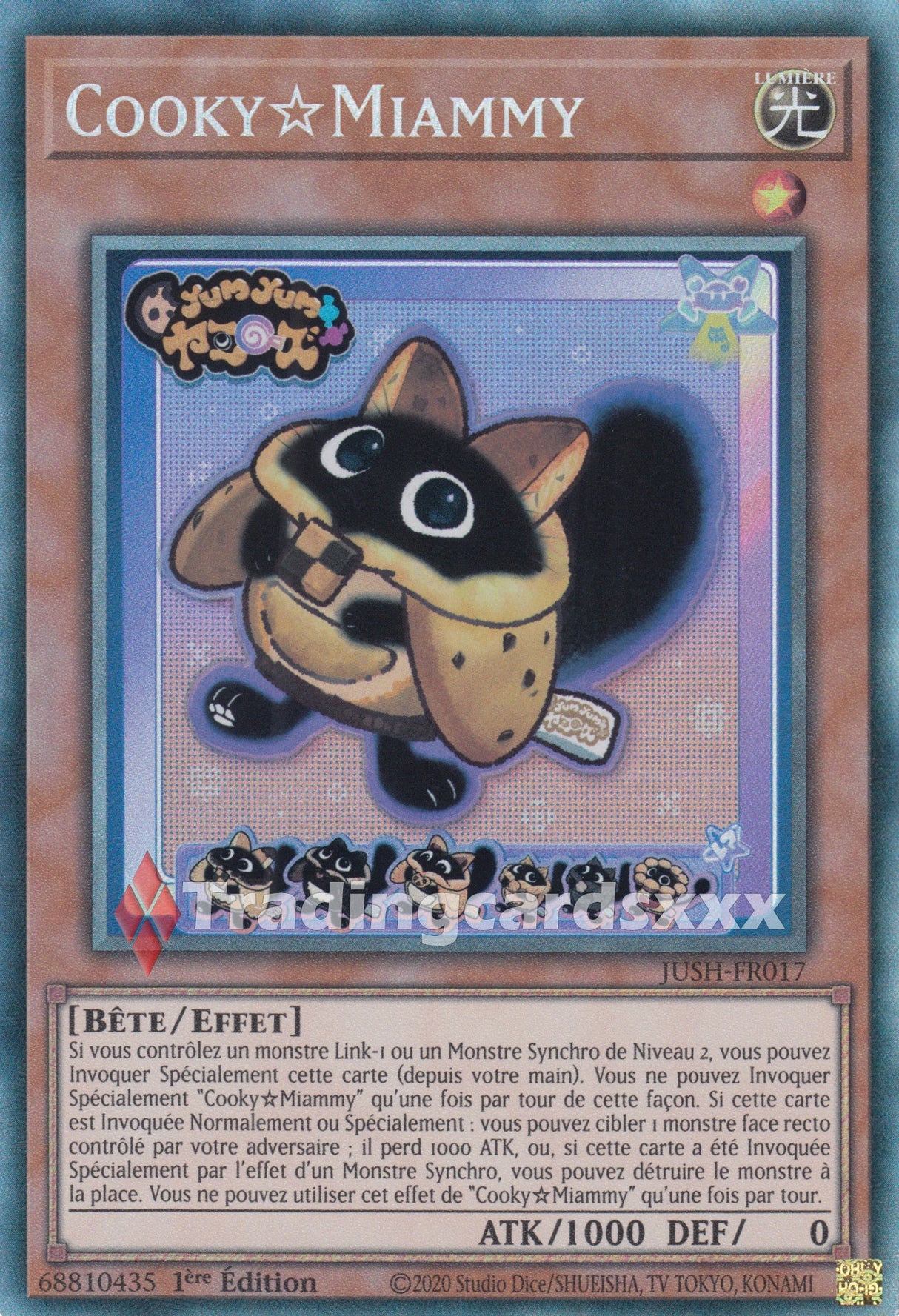 Yu-Gi-Oh! Cooky☆Miammy : CR JUSH-FR017