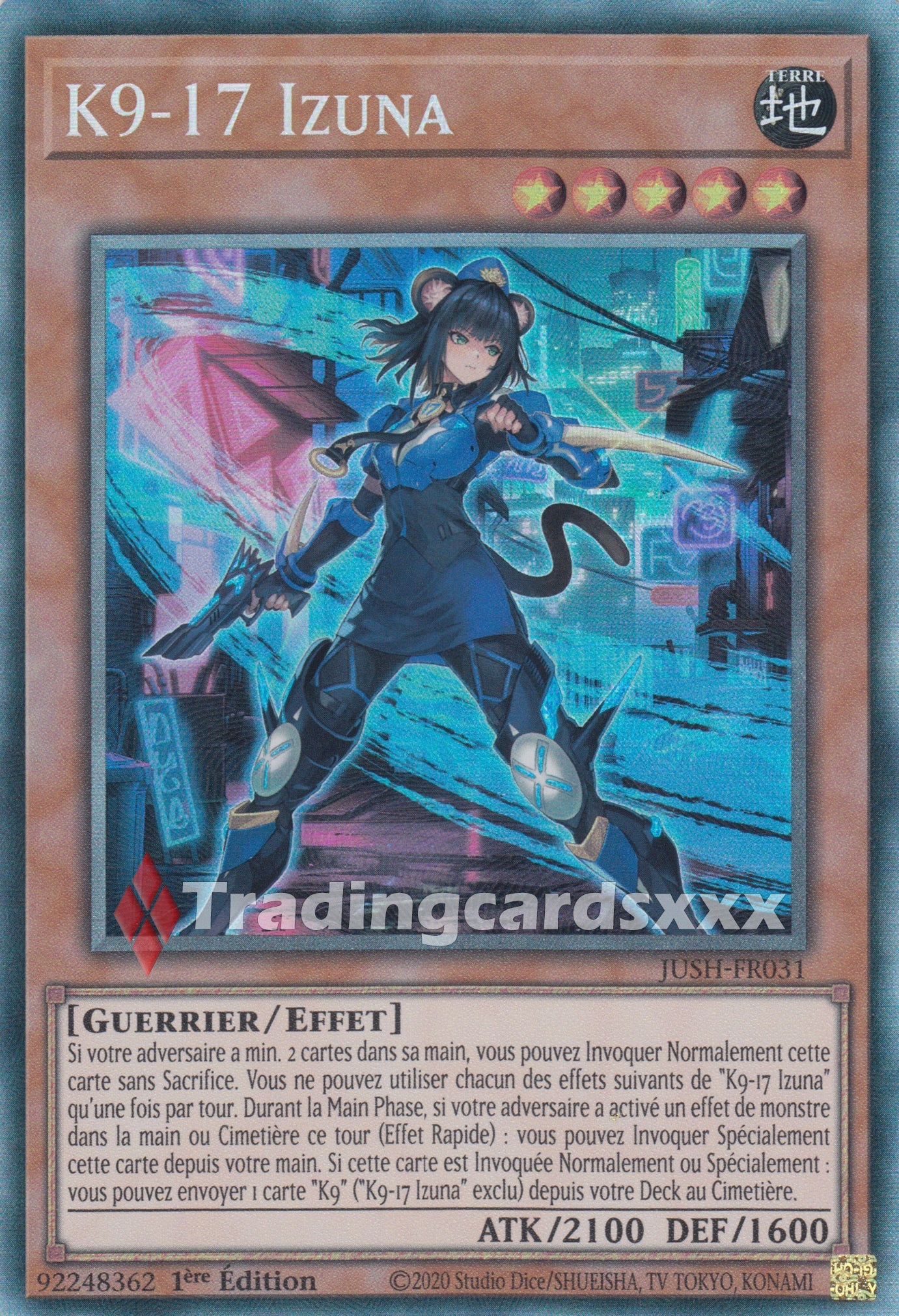 Yu-Gi-Oh! K9-17 Izuna : CR JUSH-FR031