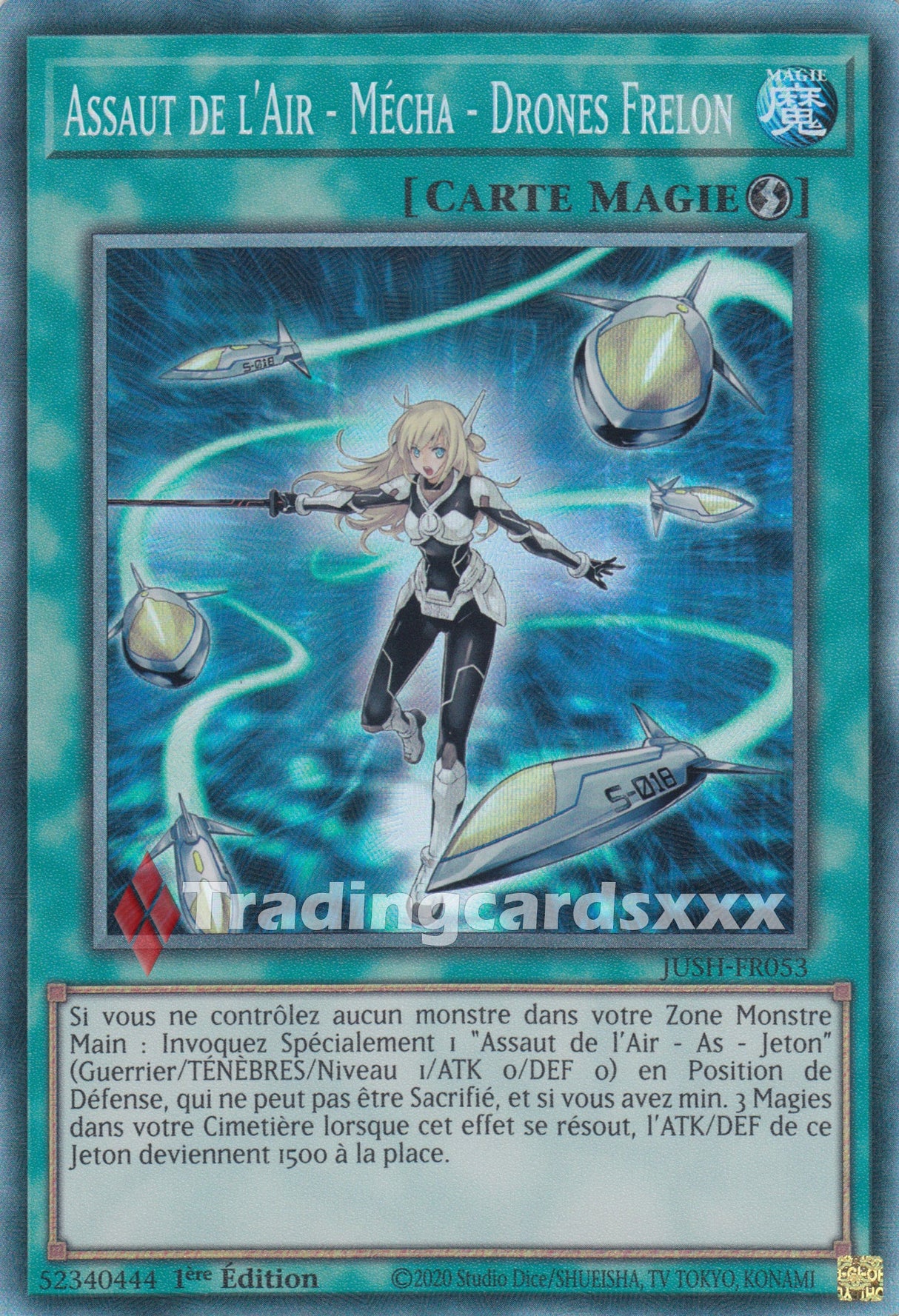 Yu-Gi-Oh! Assaut de l'Air - Mécha - Drones Frelon : CR JUSH-FR053