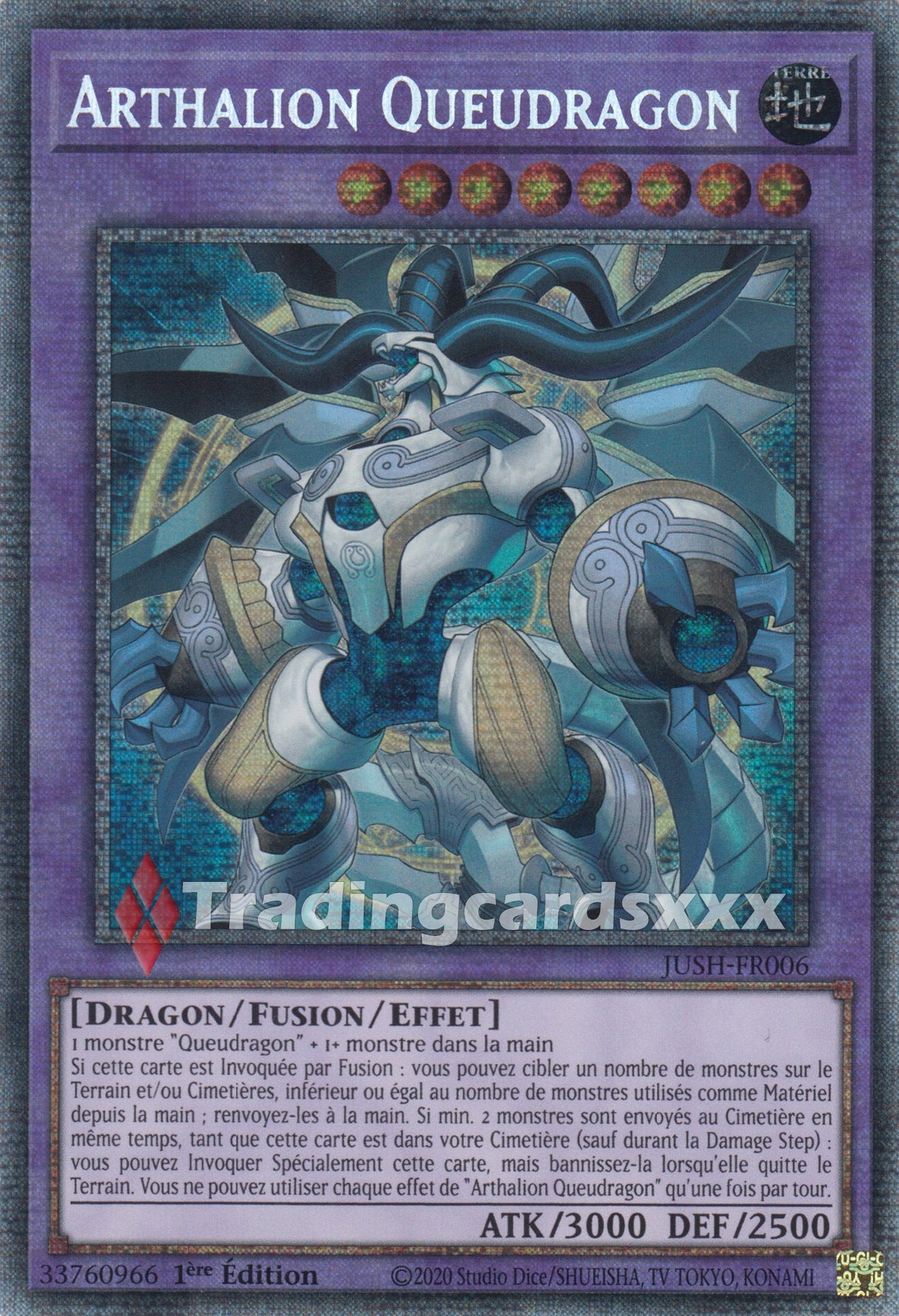 Yu-Gi-Oh! Arthalion Queudragon : STAR JUSH-FR006
