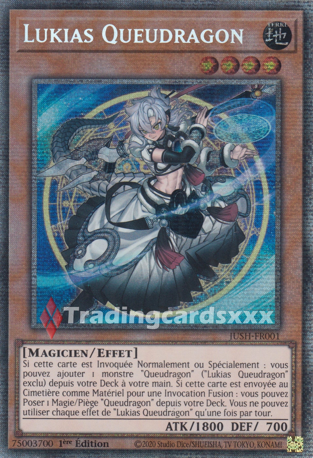 Yu-Gi-Oh! Lukias Queudragon : STAR JUSH-FR001