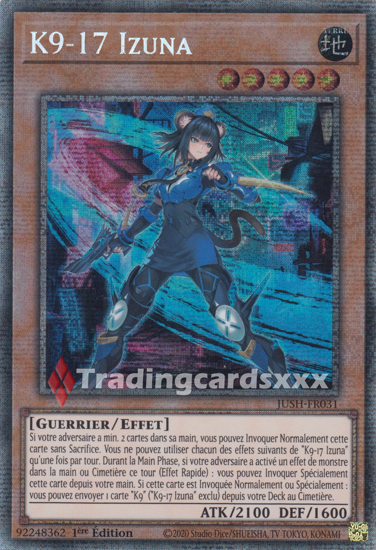 Yu-Gi-Oh! K9-17 Izuna : STAR JUSH-FR031