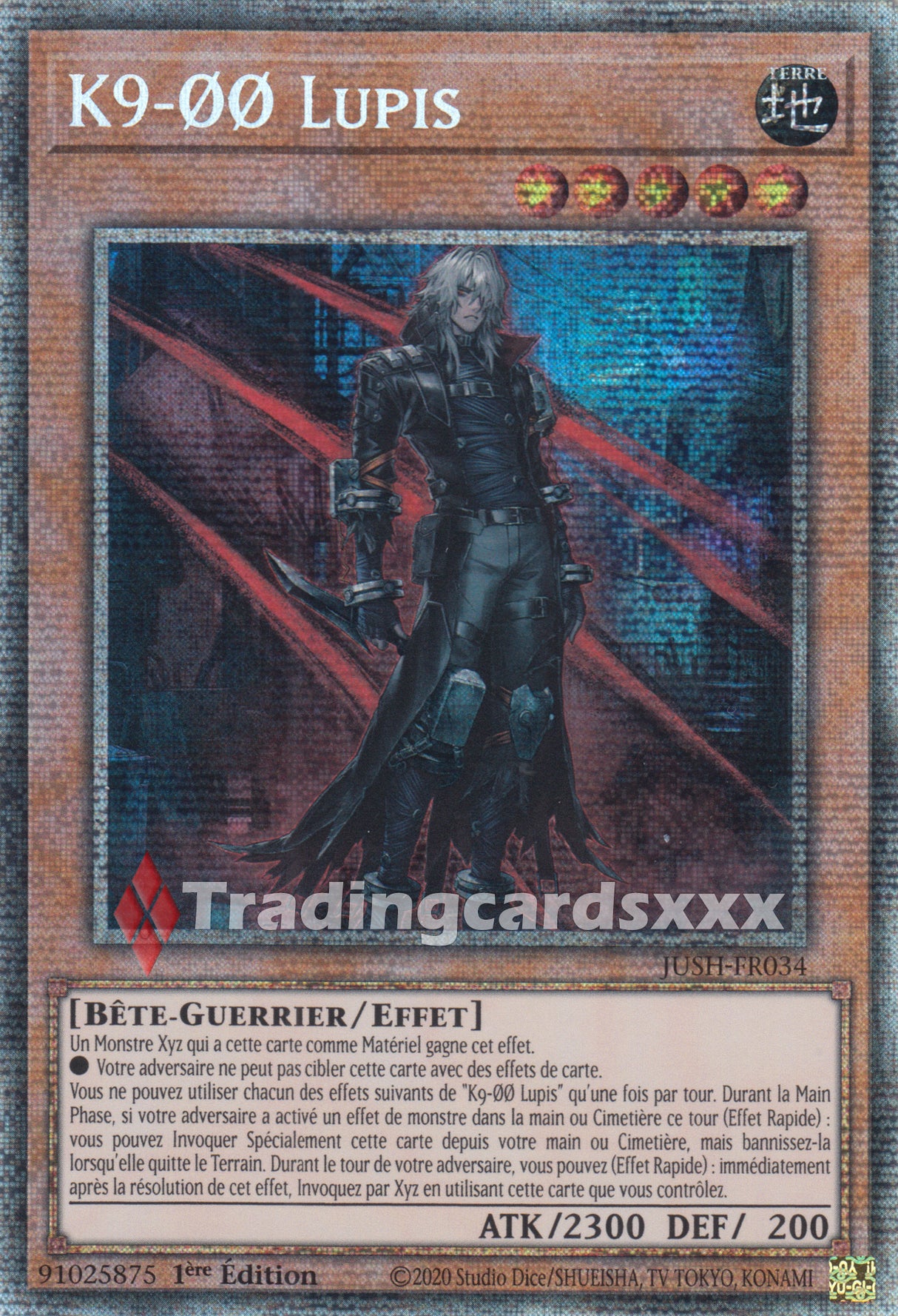 Yu-Gi-Oh! K9-ØØ Lupis : STAR JUSH-FR034