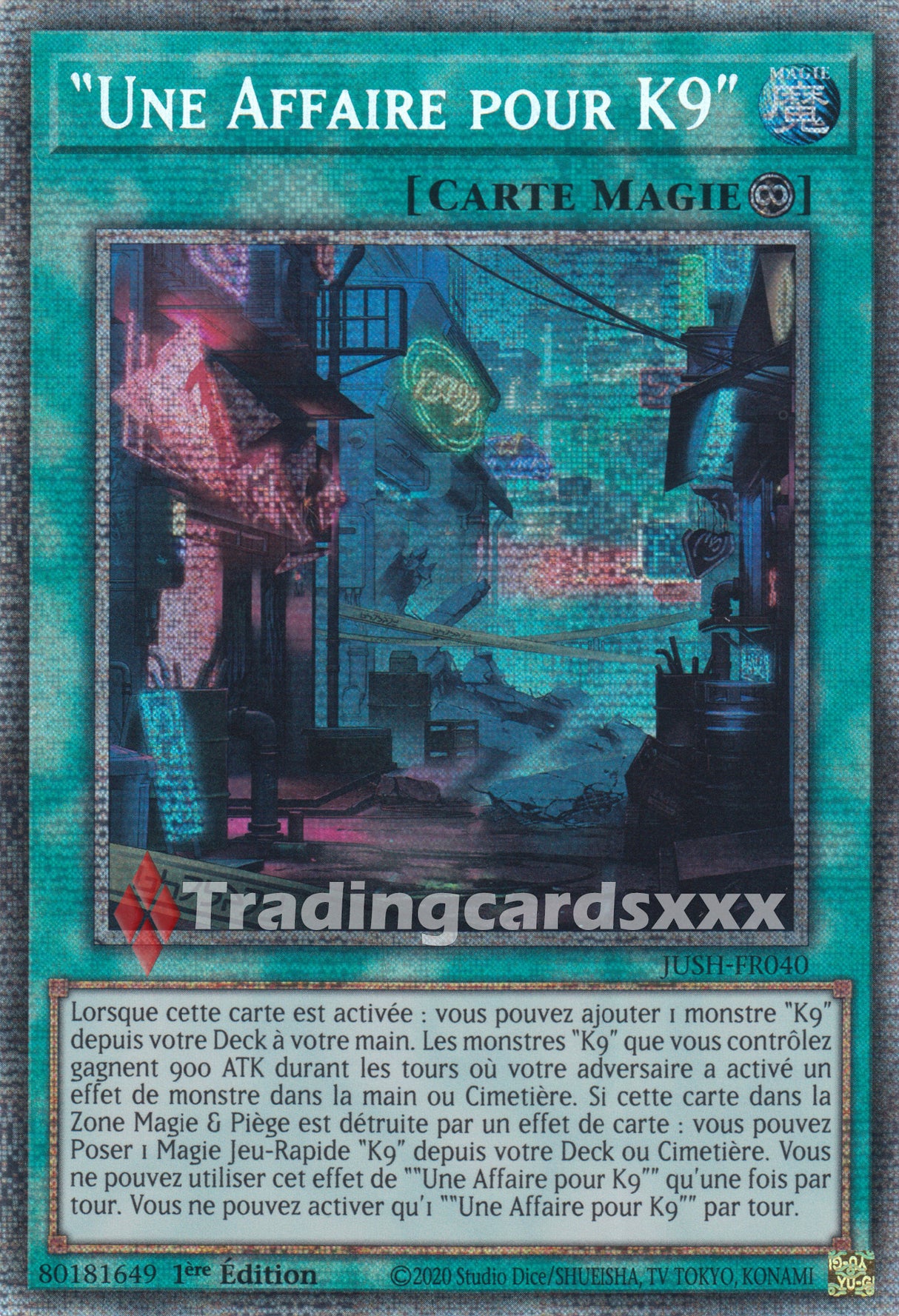 Yu-Gi-Oh! "Une Affaire pour K9" : STAR JUSH-FR040