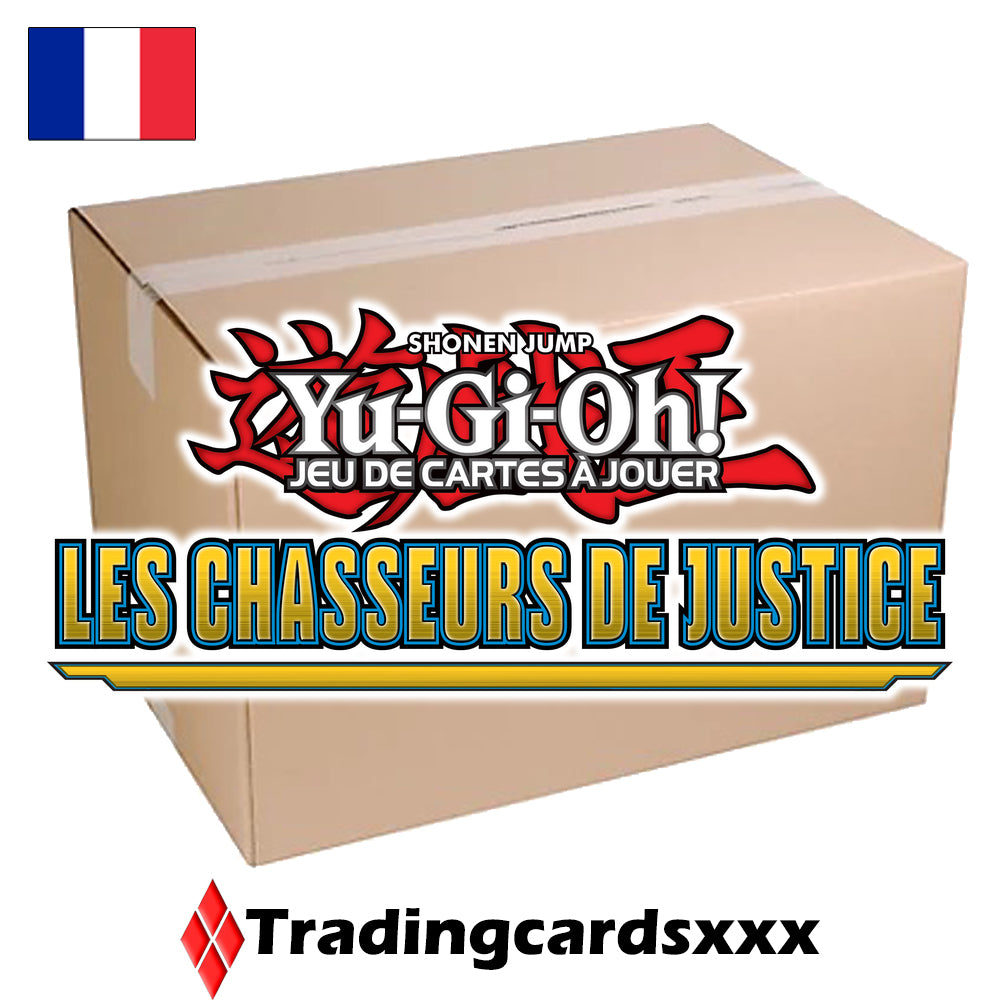 Yu-Gi-Oh! Carton de 12 displays / boites de boosters : Les Chasseurs de Justice