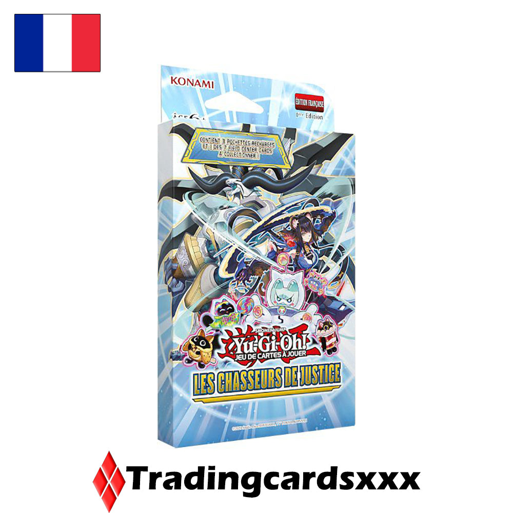 Yu-Gi-Oh! Carton de 12 packs de 3 boosters : Les Chasseurs de Justice