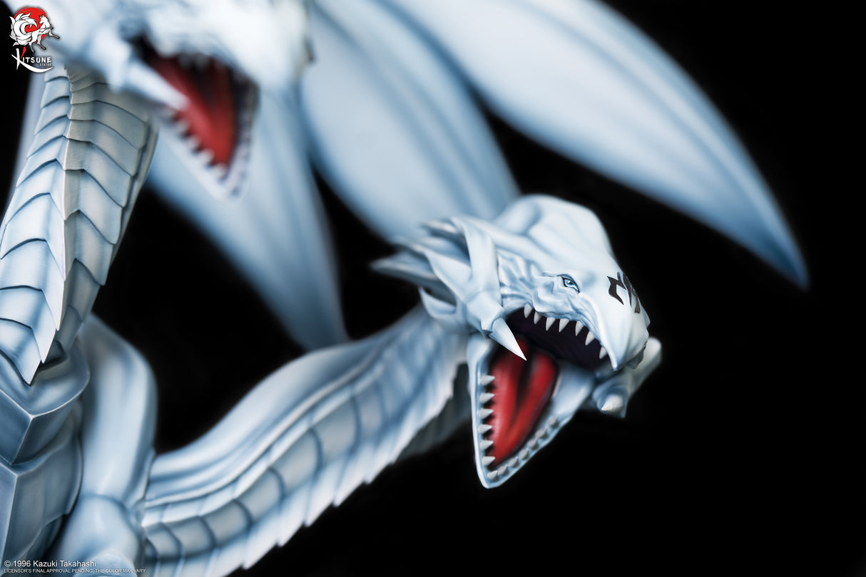 Yu-Gi-Oh! / Kitsune Statue - Figurine Kaiba Et L'Ultime Dragon Blanc Aux Yeux Bleus