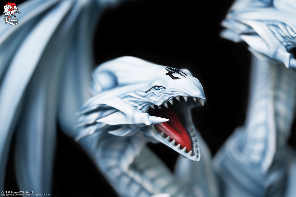 Yu-Gi-Oh! / Kitsune Statue - Figurine Kaiba Et L'Ultime Dragon Blanc Aux Yeux Bleus