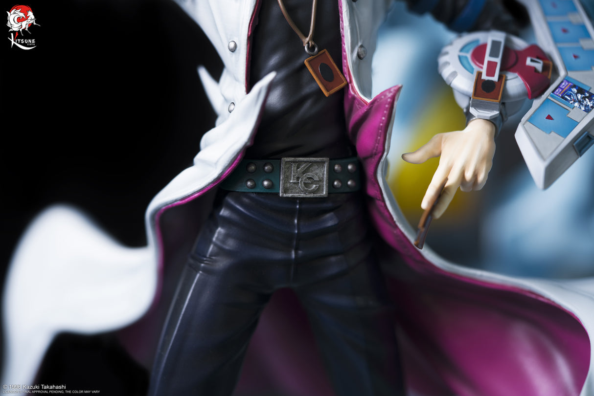 Yu-Gi-Oh! / Kitsune Statue - Figurine Kaiba Et L'Ultime Dragon Blanc Aux Yeux Bleus