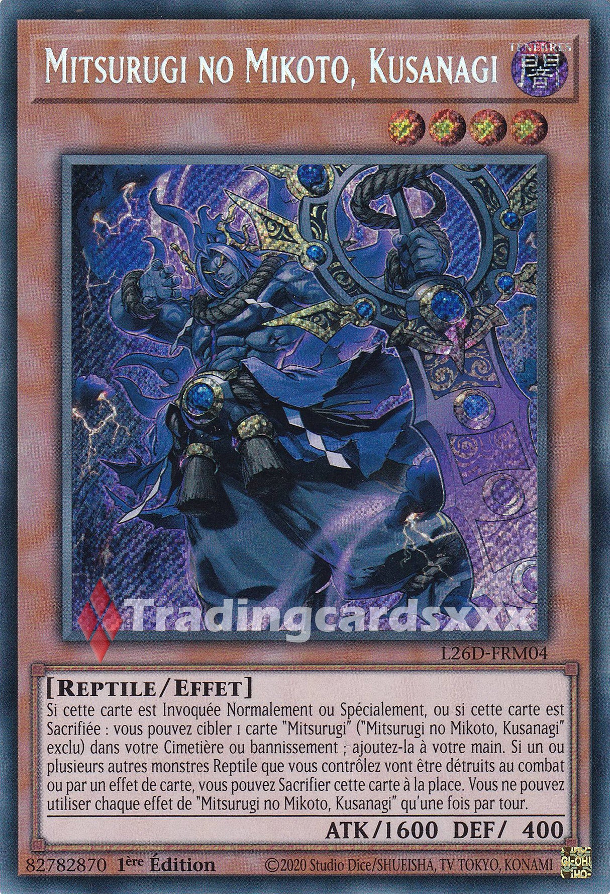 Yu-Gi-Oh! Mitsurugi no Mikoto, Kusanagi : SE L26D-FRM04