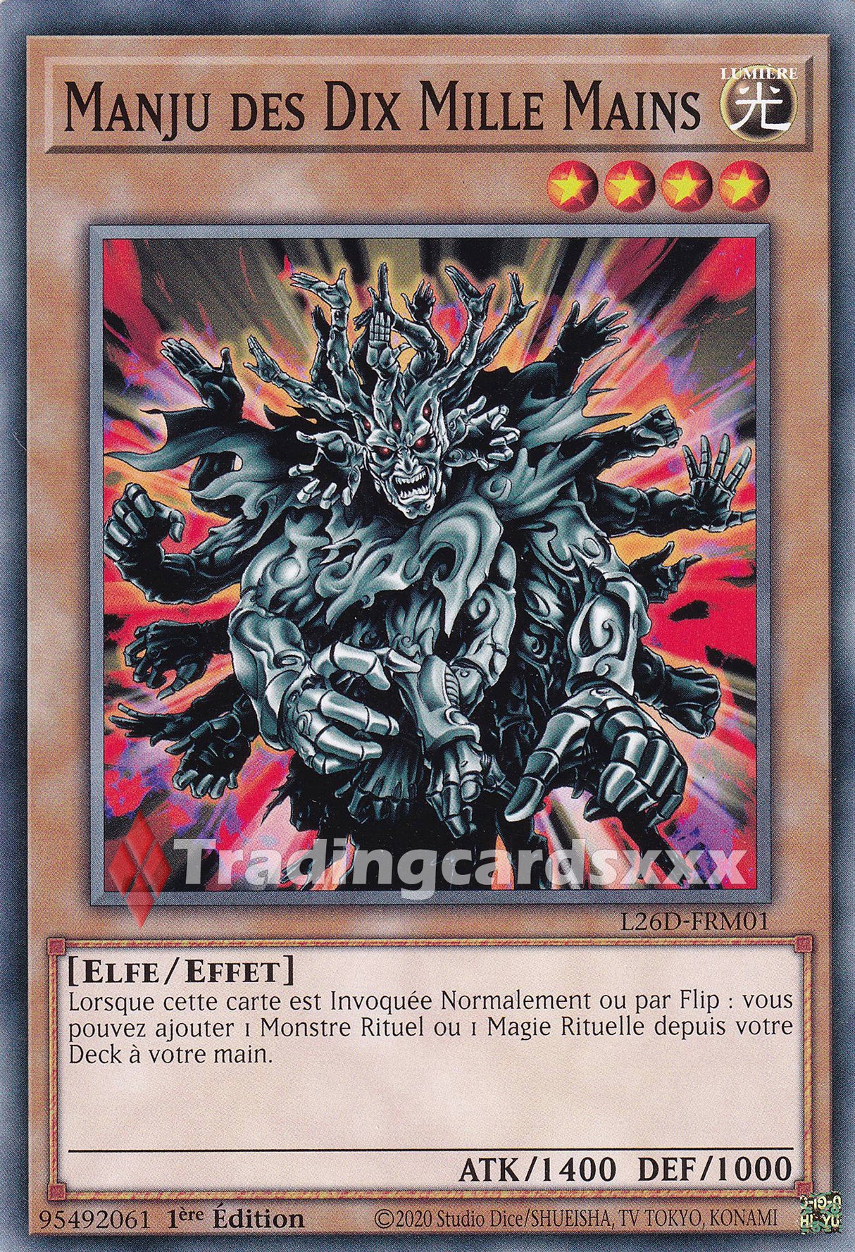 Yu-Gi-Oh! Manju des Dix Mille Mains : C L26D-FRM01