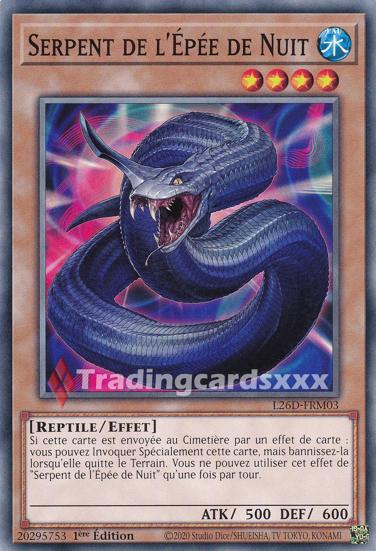 Yu-Gi-Oh! Serpent de l'Épée de Nuit : C L26D-FRM03