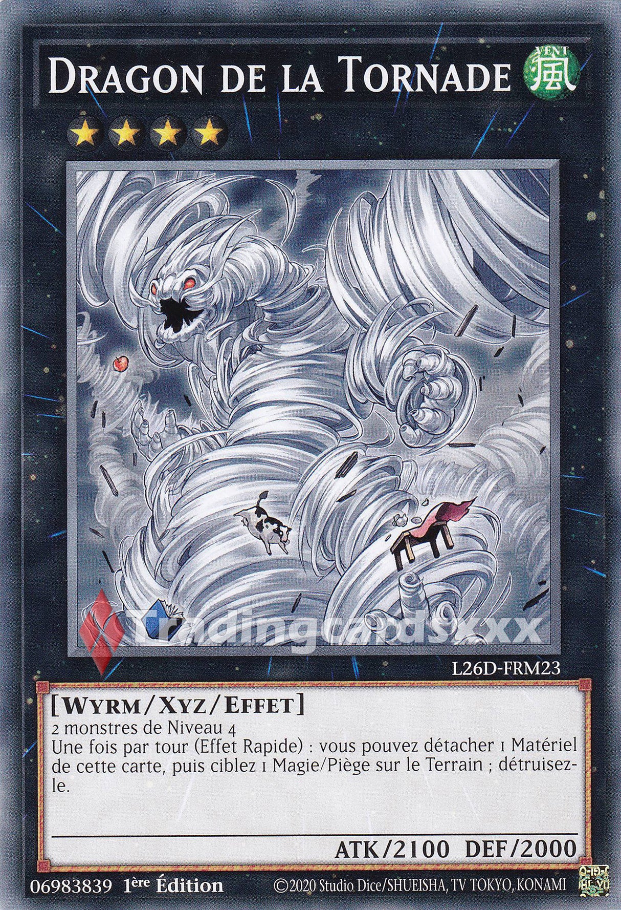 Yu-Gi-Oh! Dragon de la Tornade : C L26D-FRM23