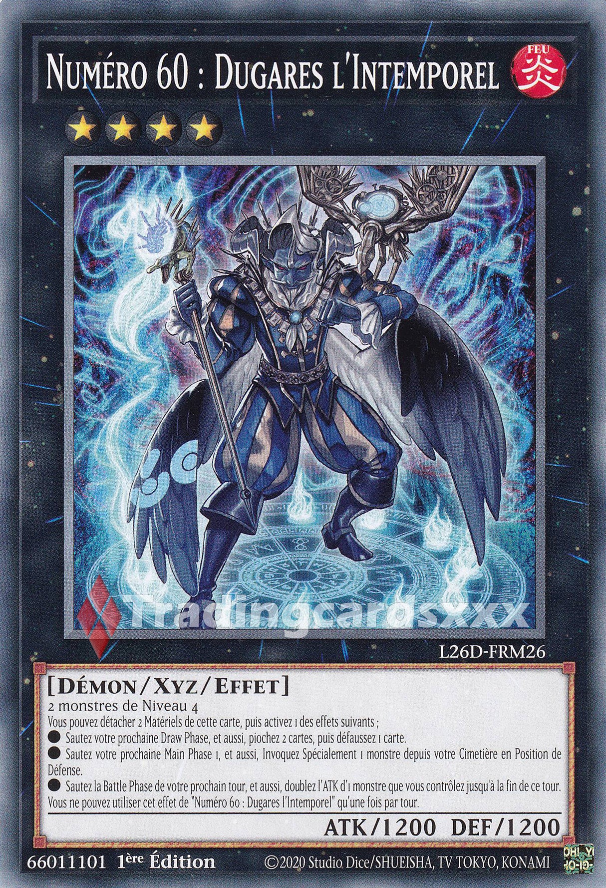 Yu-Gi-Oh! Numéro 60 : Dugares l'Intemporel : C L26D-FRM26
