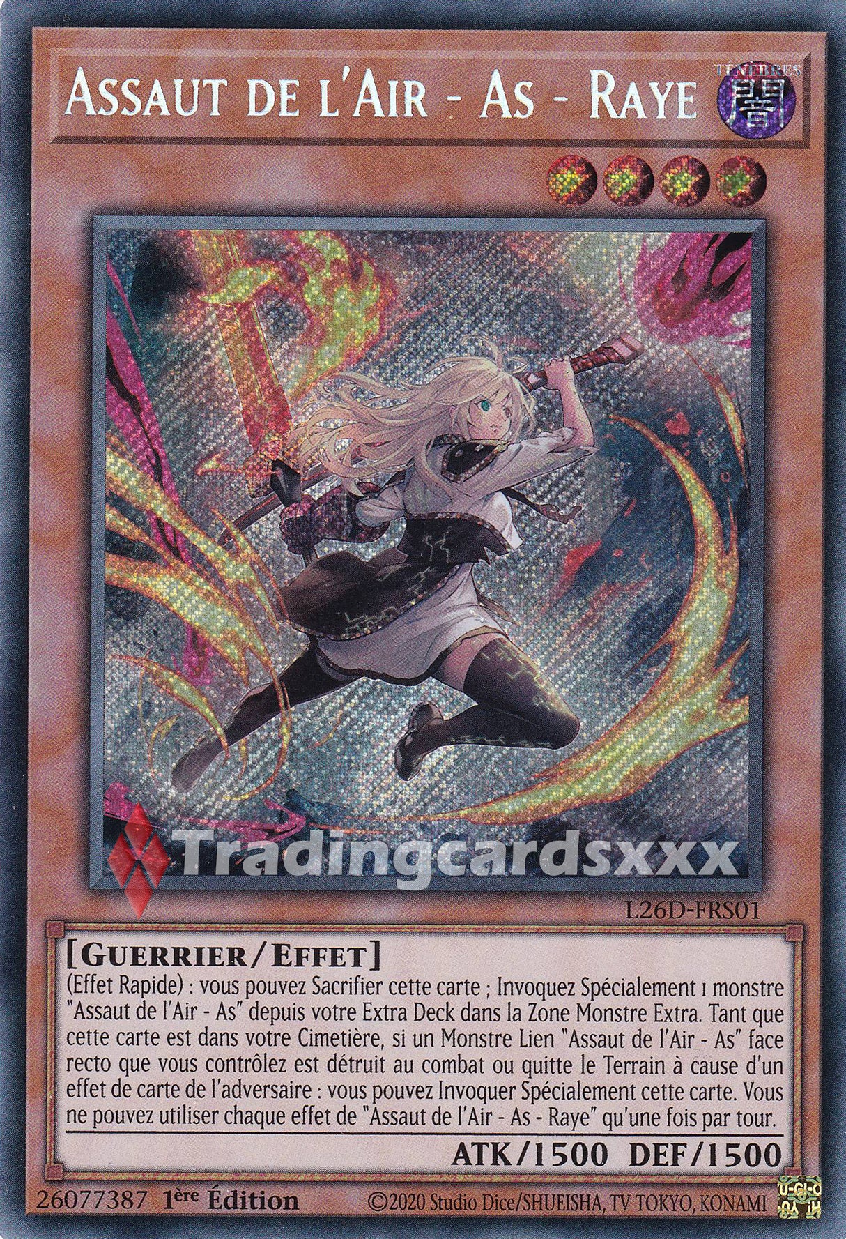 Yu-Gi-Oh! Assaut de l'Air - As - Raye : SE L26D-FRS01