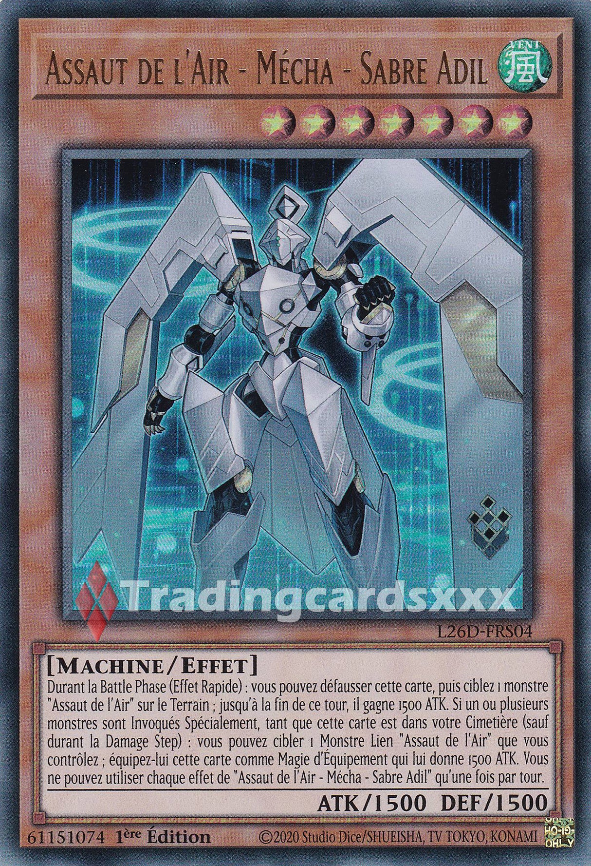 Yu-Gi-Oh! Assaut de l'Air Mécha - Sabre Adil : UR L26D-FRS04