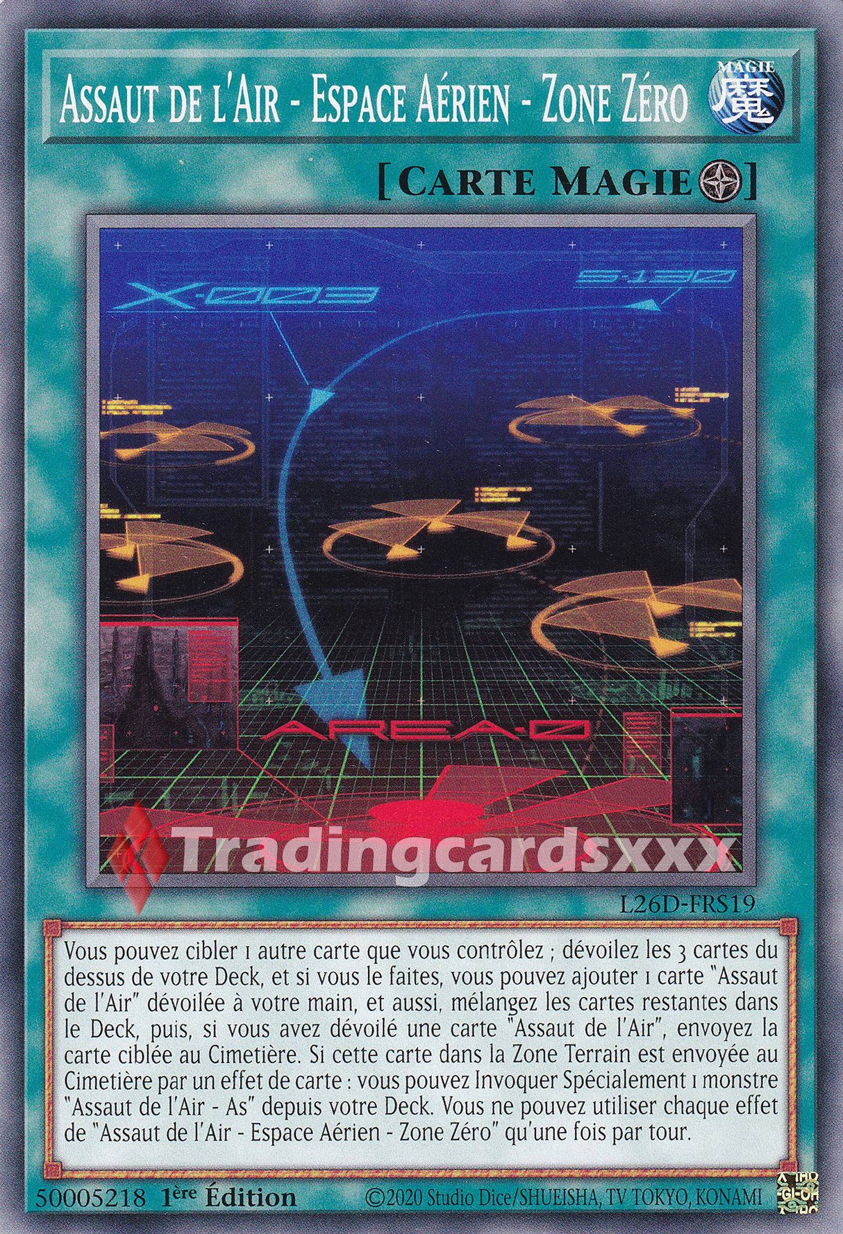 Yu-Gi-Oh! Assaut de l'Air - Espace Aérien - Zone Zéro : C L26D-FRS19