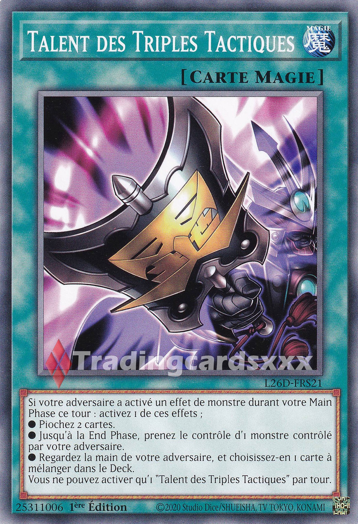 Yu-Gi-Oh! Talent des Triples Tactiques : C L26D-FRS21