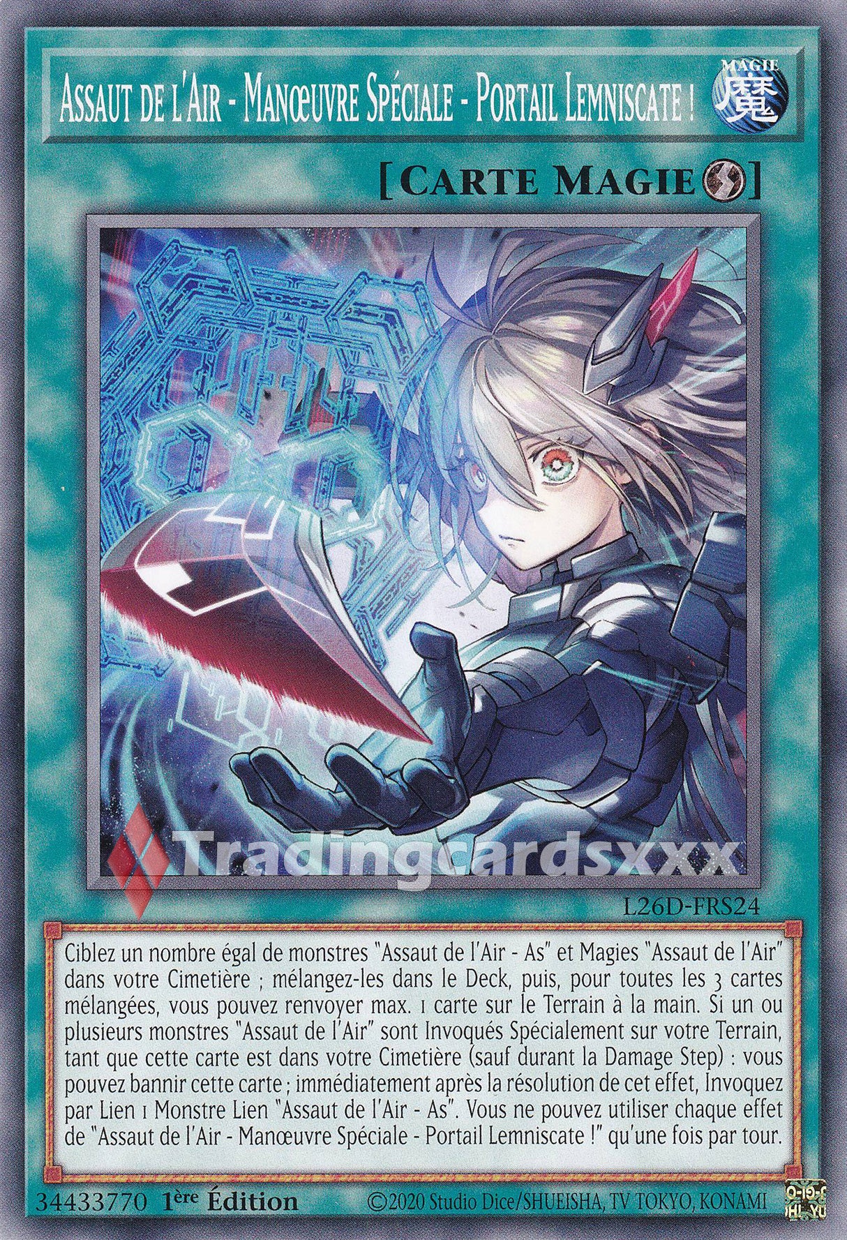 Yu-Gi-Oh! Assaut de l'Air - Manœuvre Spéciale - Portail Lemniscate ! : C L26D-FRS24
