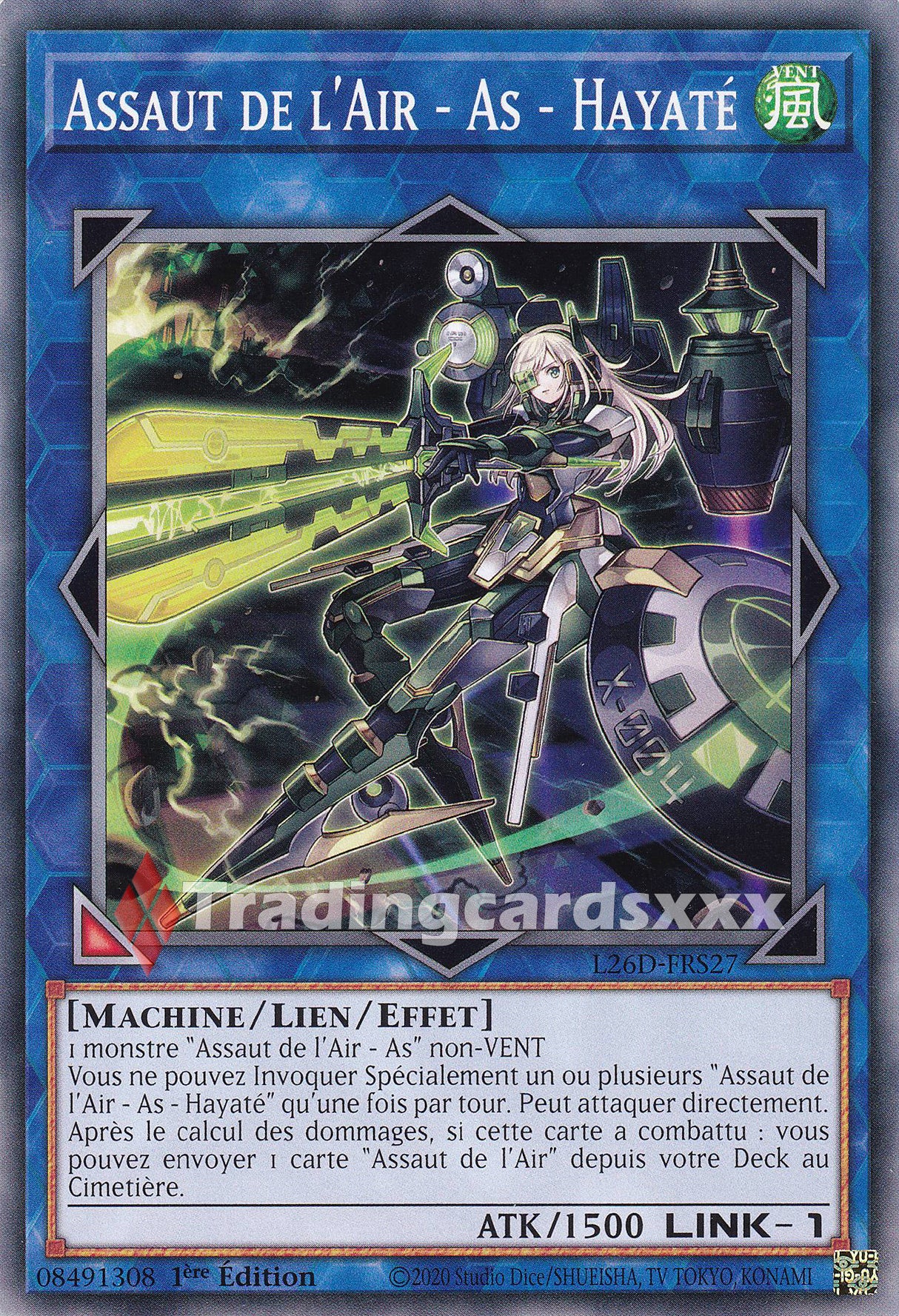 Yu-Gi-Oh! Assaut de l'Air - As - Hayaté : C L26D-FRS27