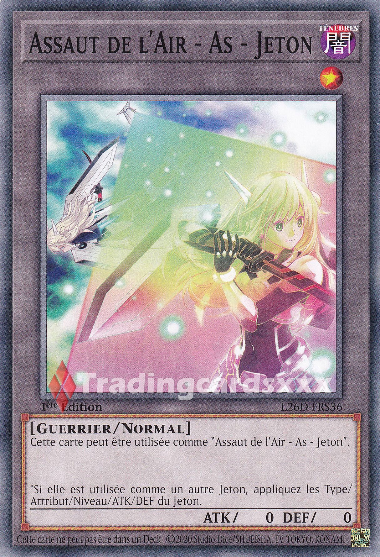 Yu-Gi-Oh! Assaut de l'Air - As - Jeton : C L26D-FRS36