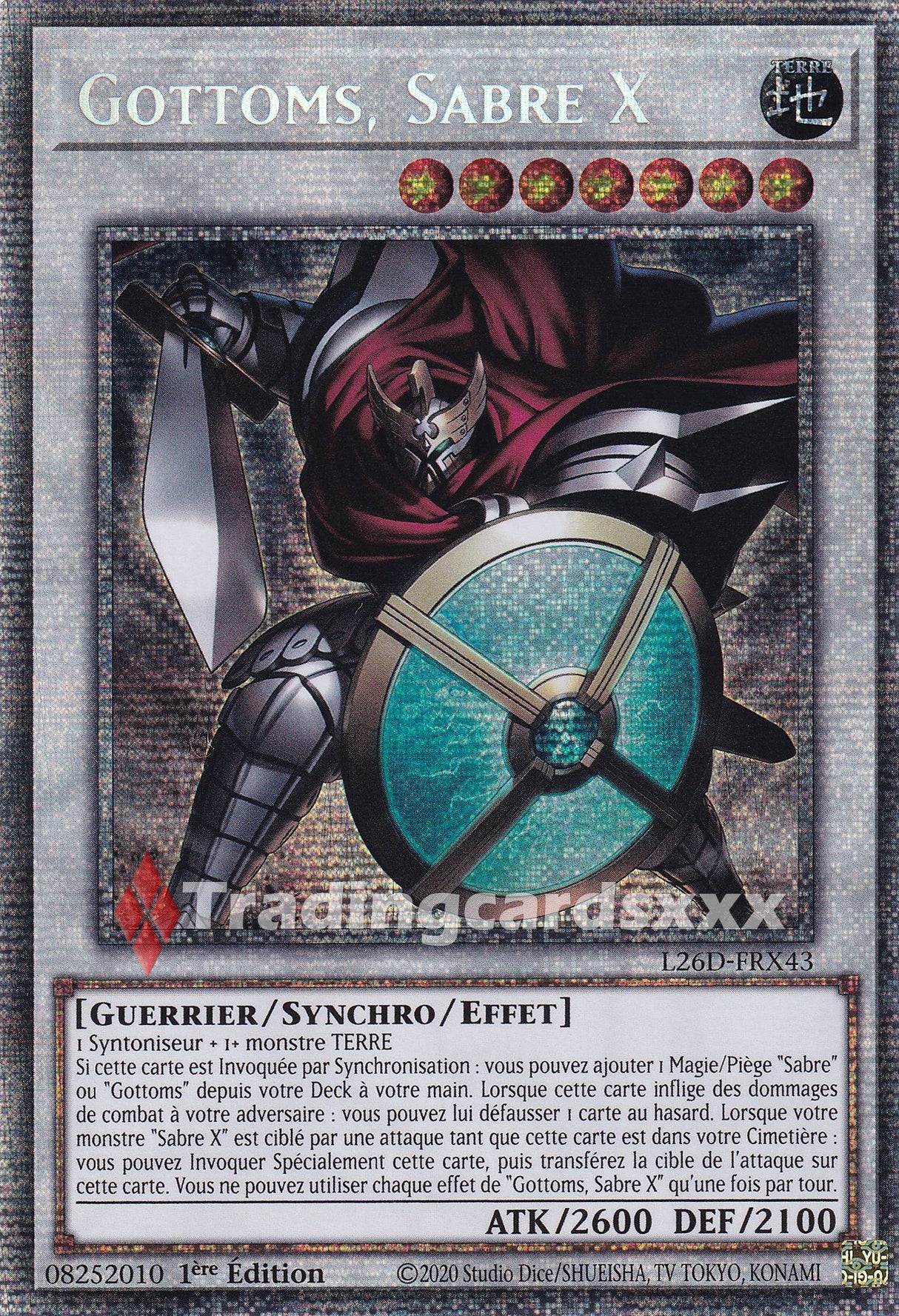 Yu-Gi-Oh! Gottoms, Sabre X : STAR L26D-FRX43