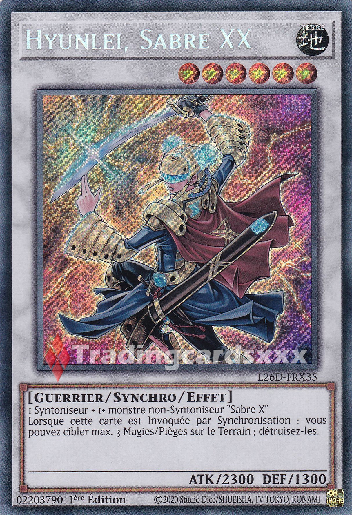 Yu-Gi-Oh! Hyunlei, Sabre XX : SE L26D-FRX35