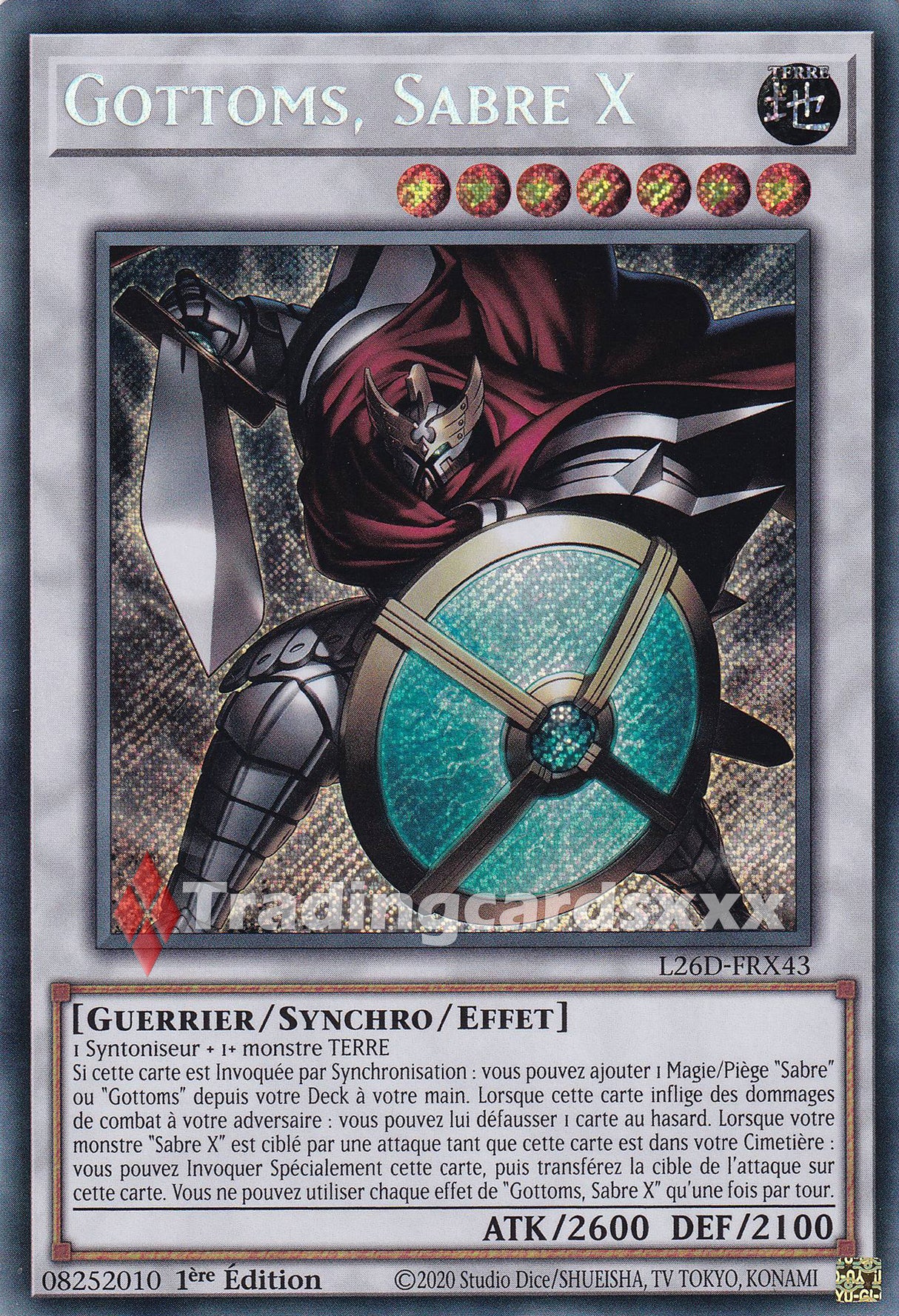 Yu-Gi-Oh! Gottoms, Sabre X : SE L26D-FRX43