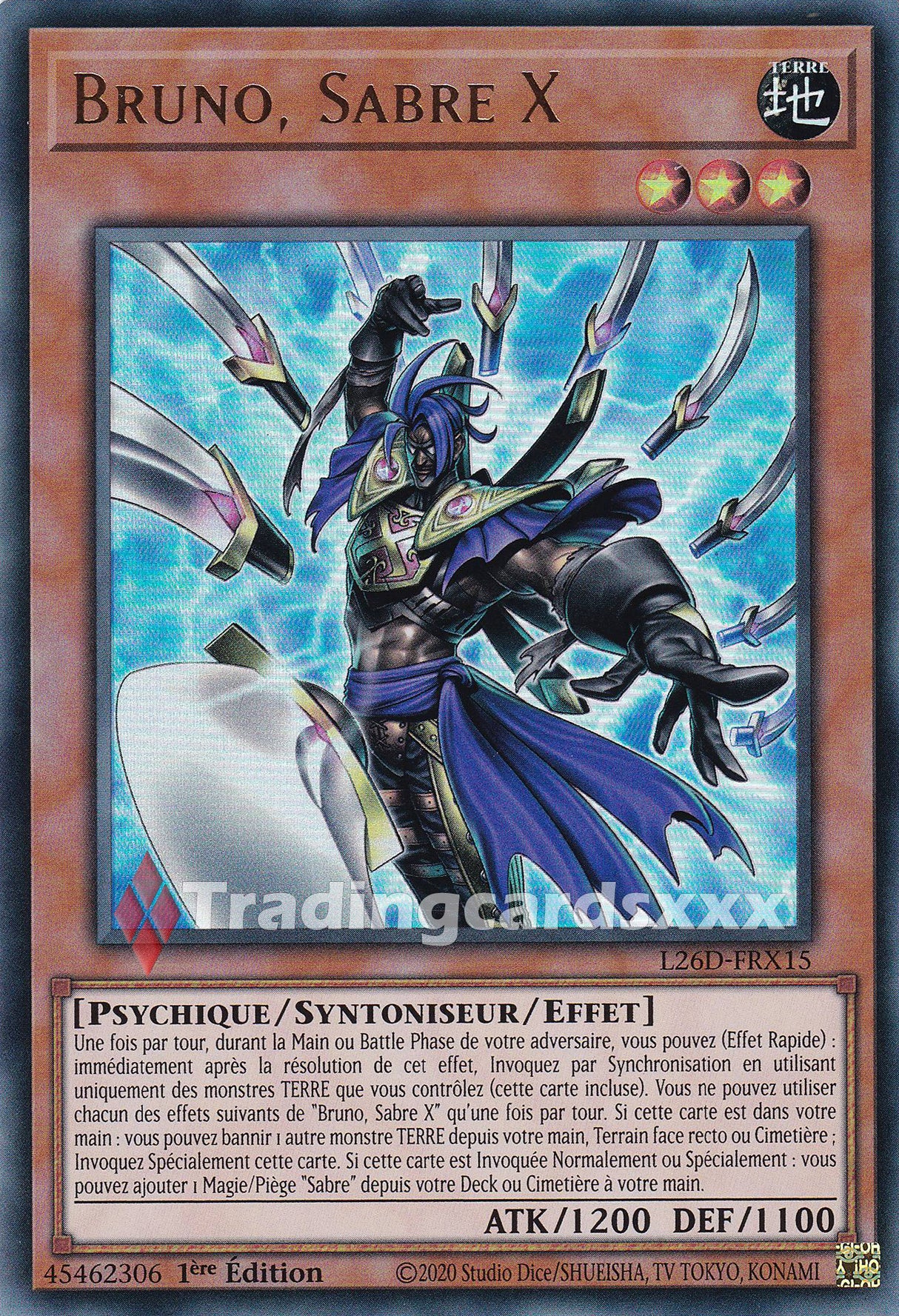 Yu-Gi-Oh! Bruno, Sabre X : UR L26D-FRX15