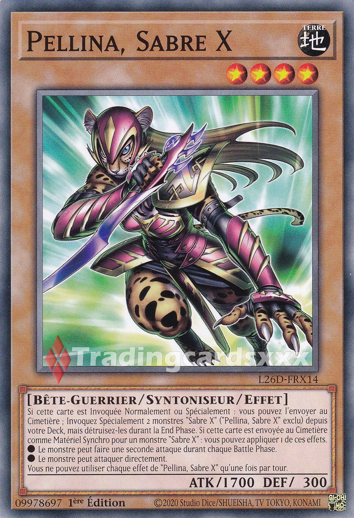 Yu-Gi-Oh! Pellina, Sabre X : C L26D-FRX14