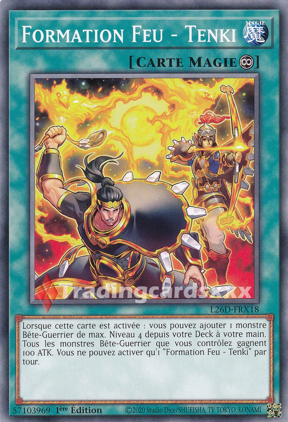 Yu-Gi-Oh! Formation Feu - Tenki : C L26D-FRX18