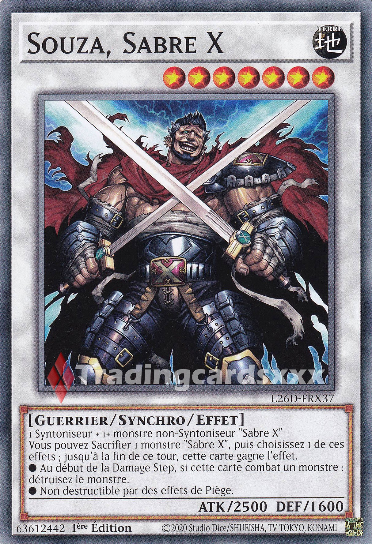 Yu-Gi-Oh! Souza, Sabre X : C L26D-FRX37