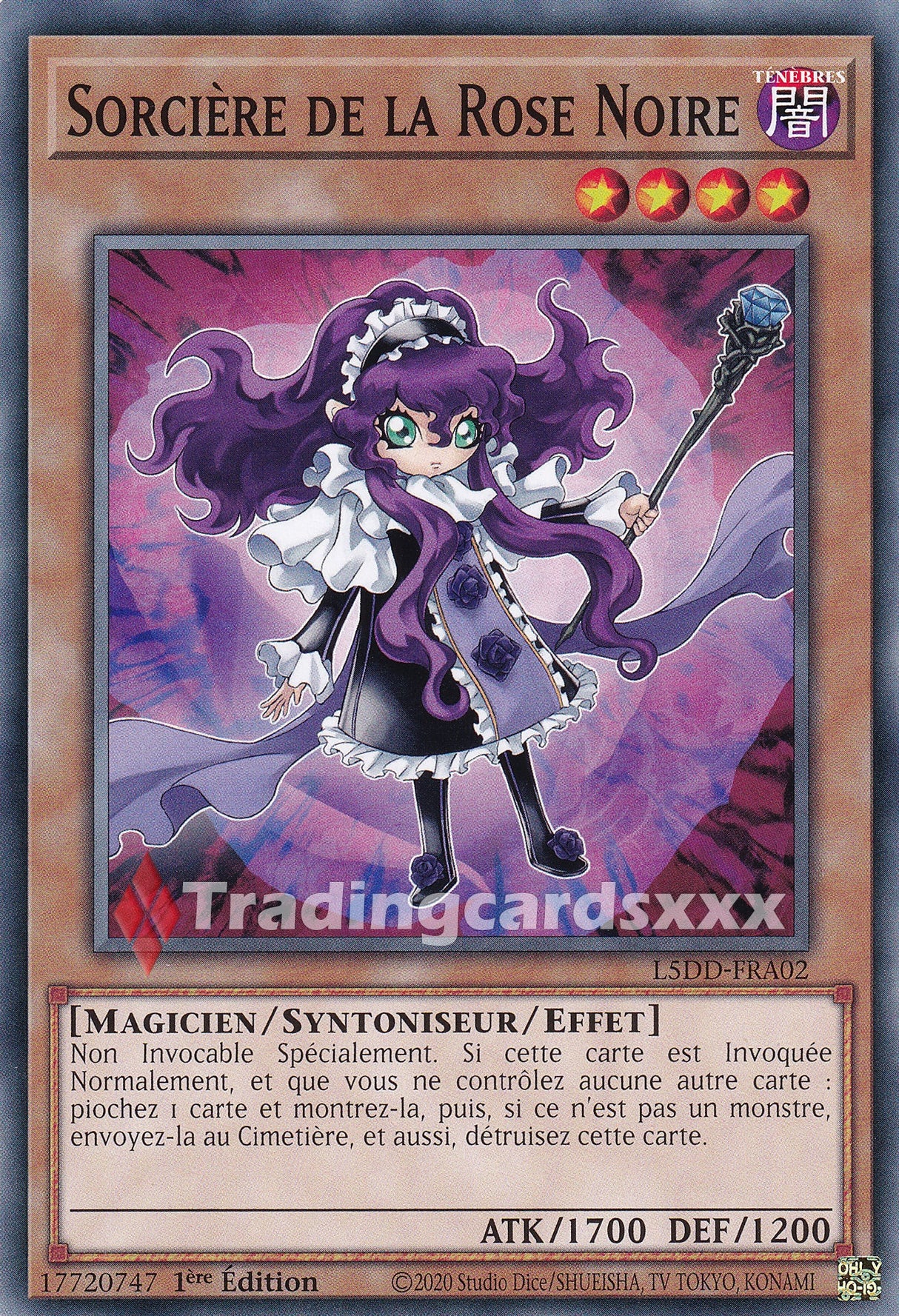 Yu-Gi-Oh! Sorcière de la Rose Noire : C L5DD-FRA02